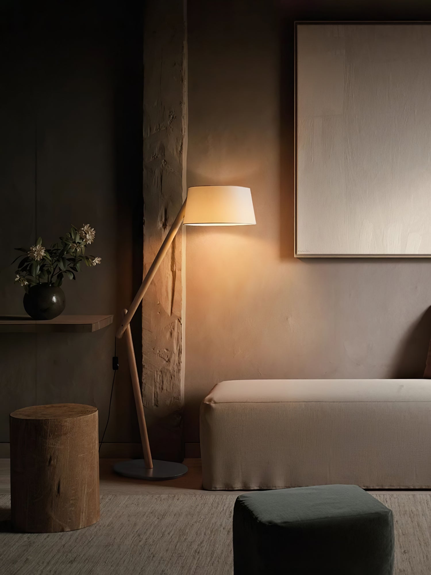 Lean Pivot Floor Lamp - Cueteks