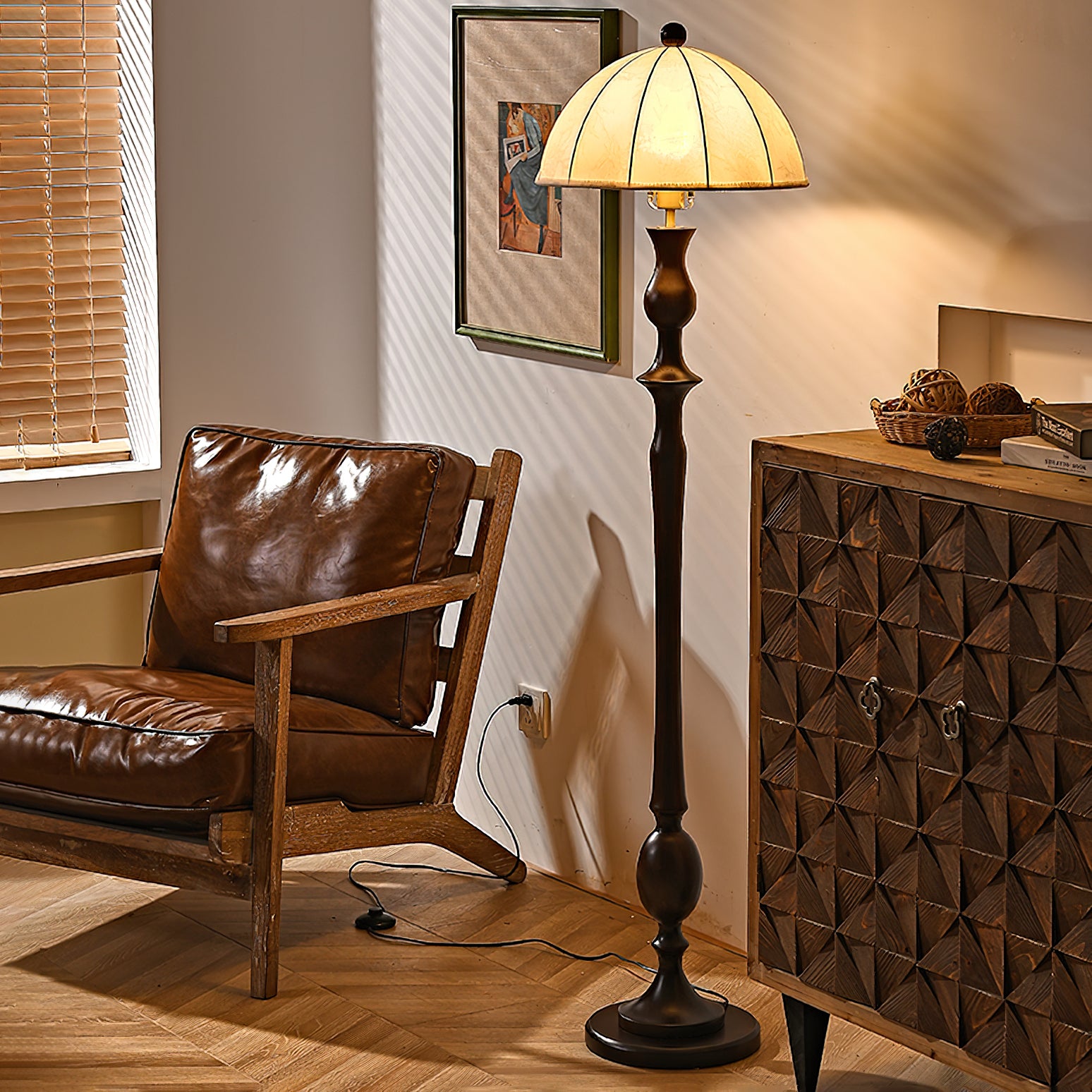 Windsor Vintage Floor Lamp - Cueteks