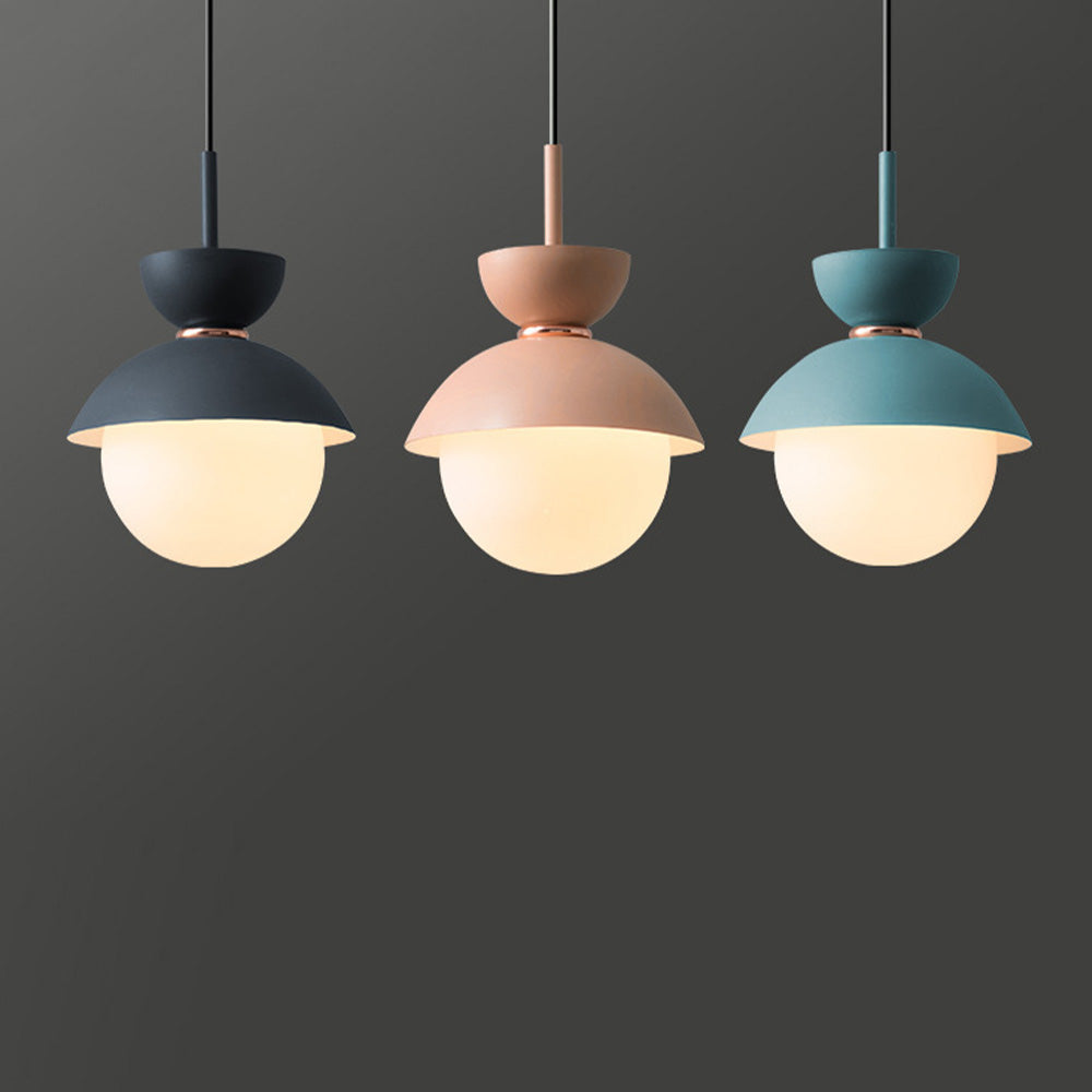 Macaroon Double Heads Metal Pendant Light - Cueteks