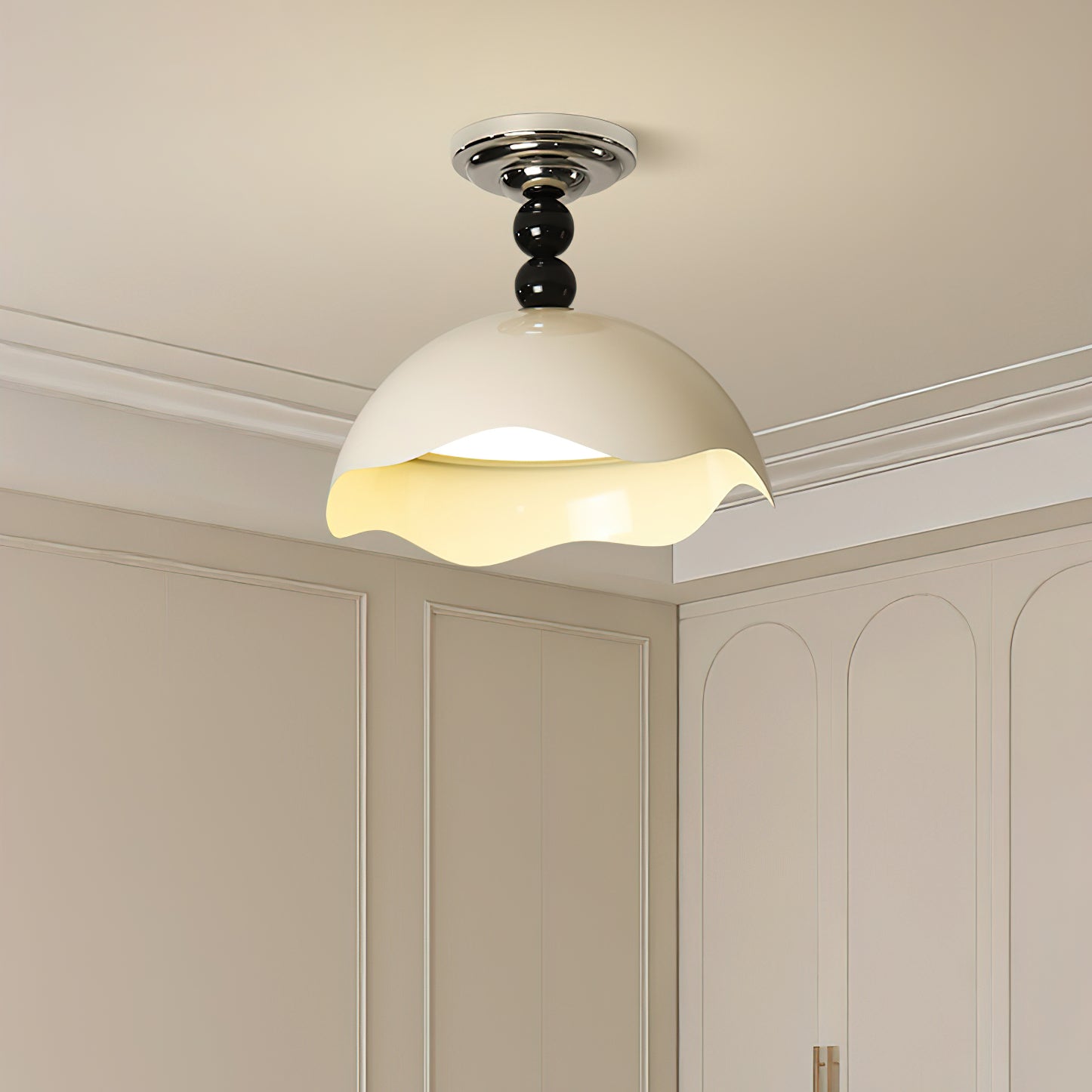 Wave Crest Ceiling Lamp - Cueteks
