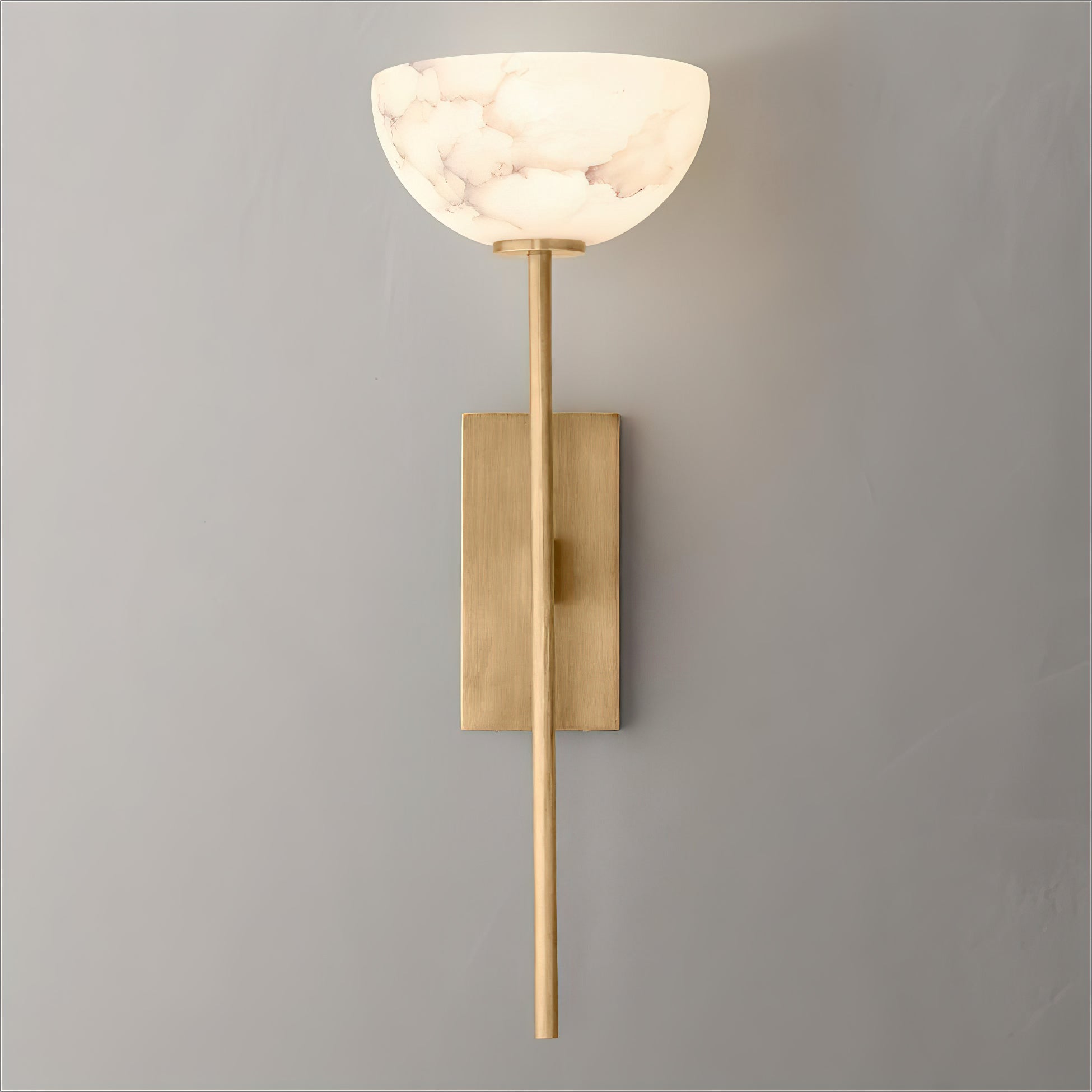 Alabaster Cup Wall Lamp - Cueteks