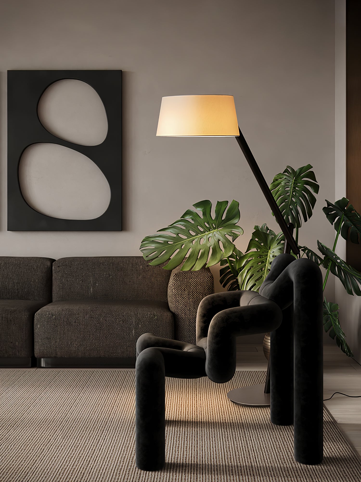 Lean Pivot Floor Lamp - Cueteks