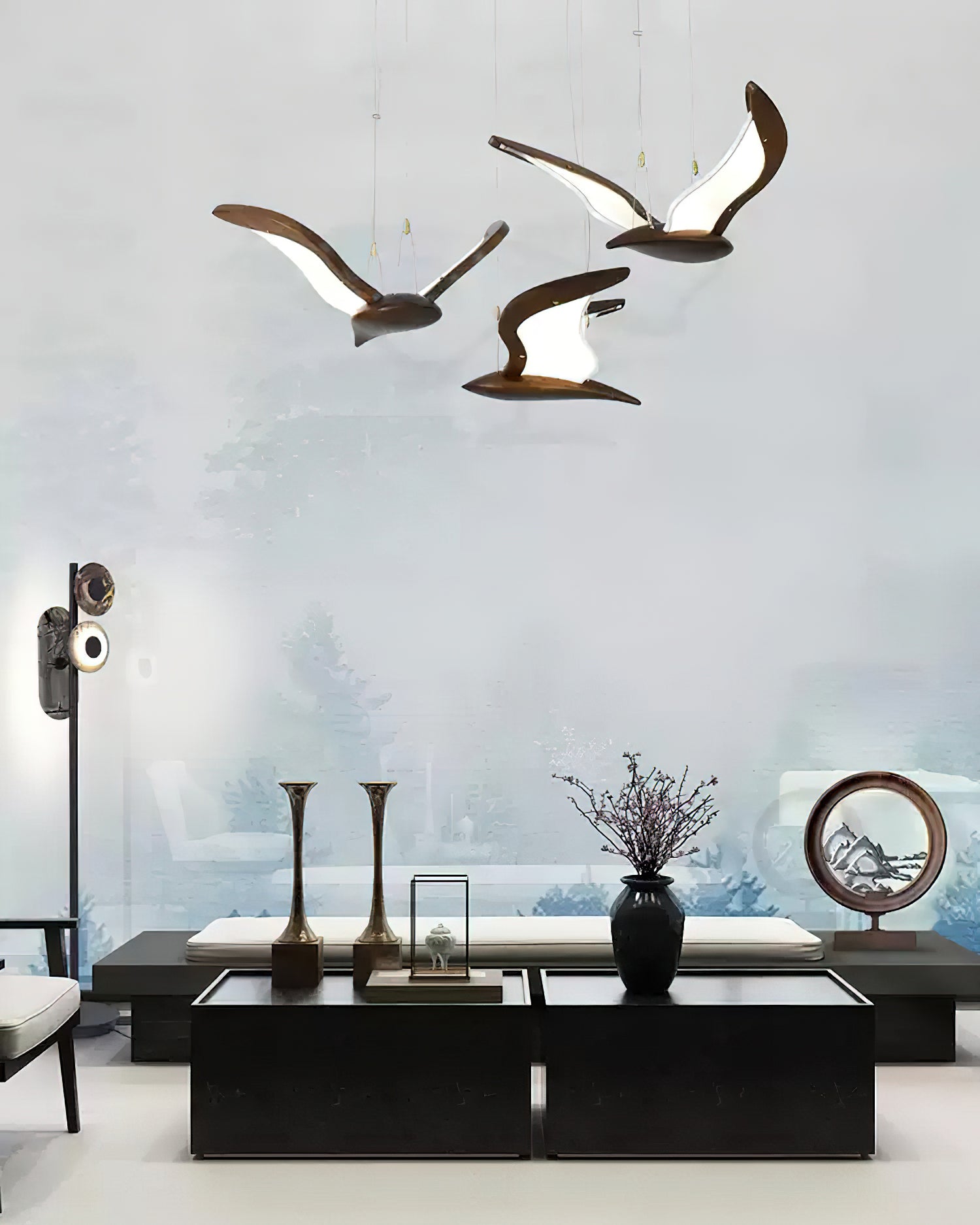 Warbler Chandelier - Cueteks
