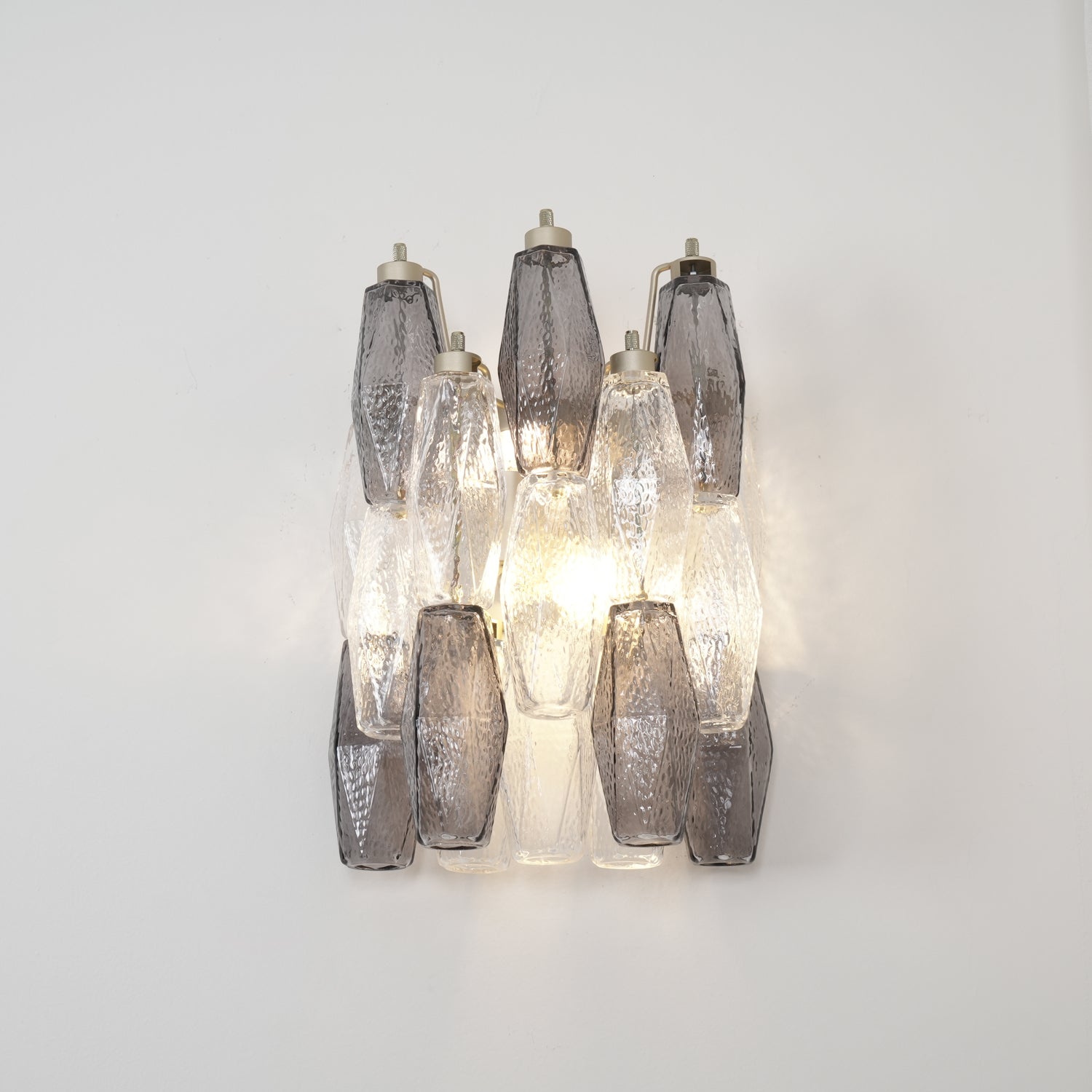 Murano Rhombus Glass Wall Lamp - Cueteks