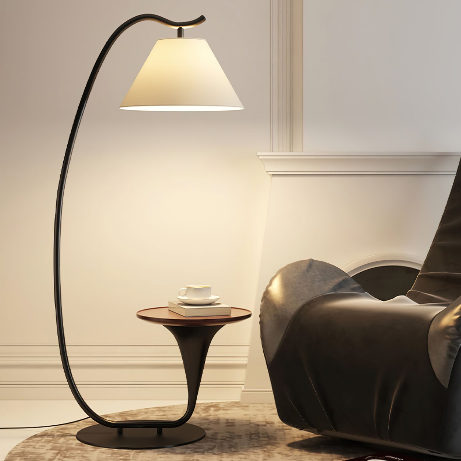 Curvature Floor Lamp - Cueteks