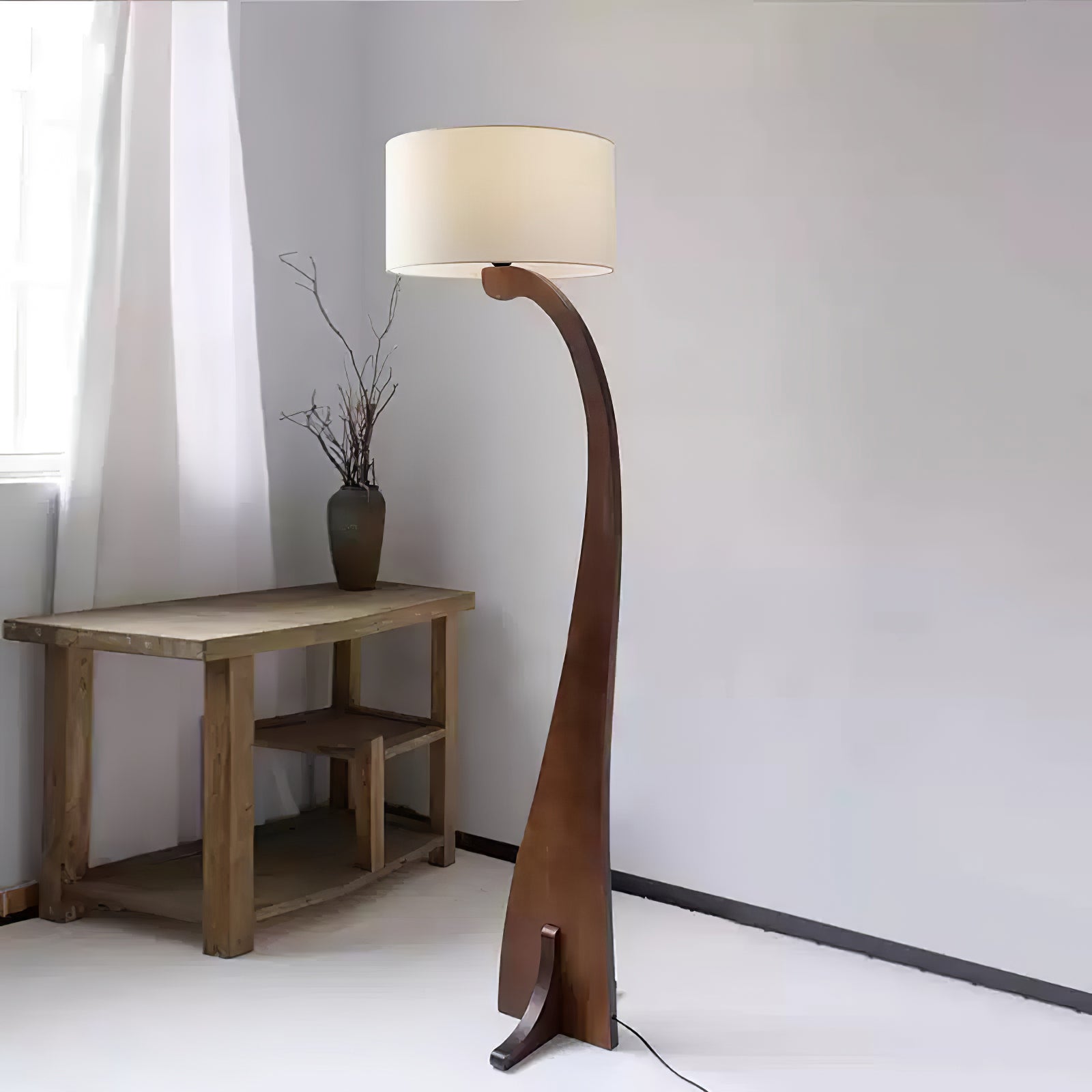 Bow Curve Floor Lamp - Cueteks