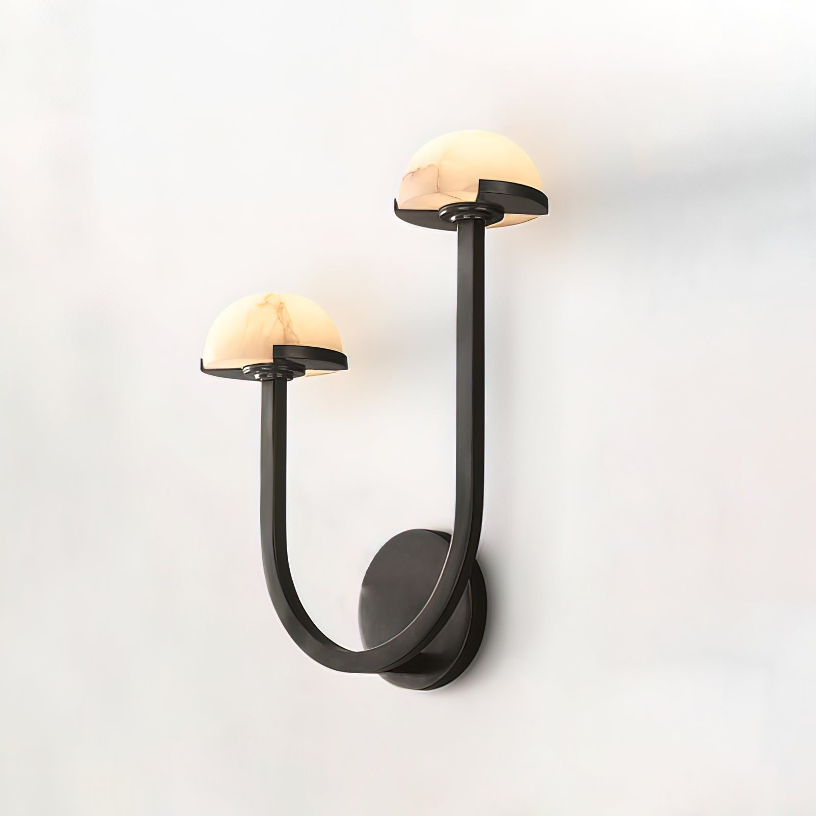 Mushroom Alabaster Wall Lamp - Cueteks