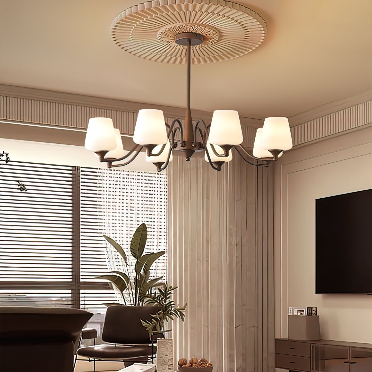 Ridge Chandelier - Cueteks