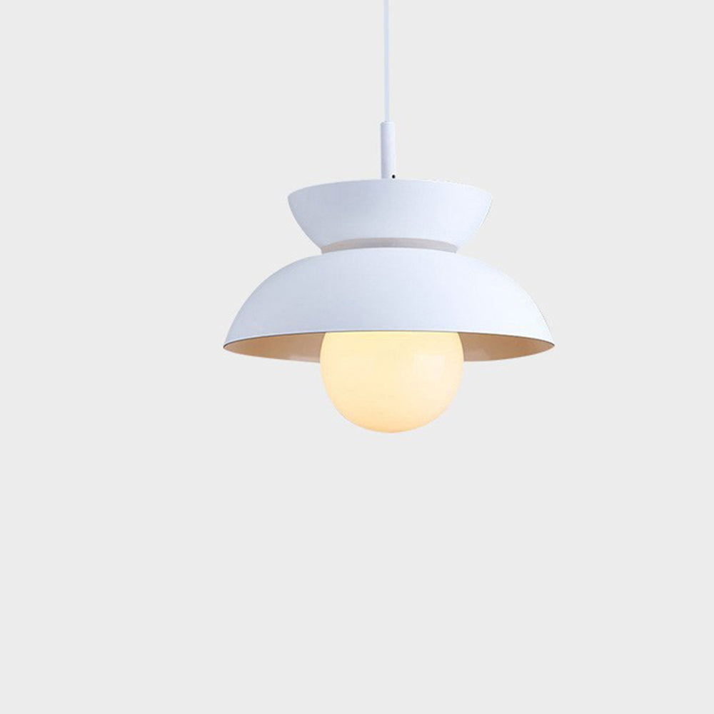 Macaroon Colorful Simple Round Pendant Light - Cueteks