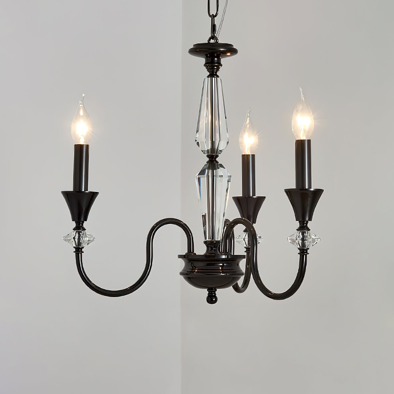 Noir Candelabra Chandelier - Cueteks