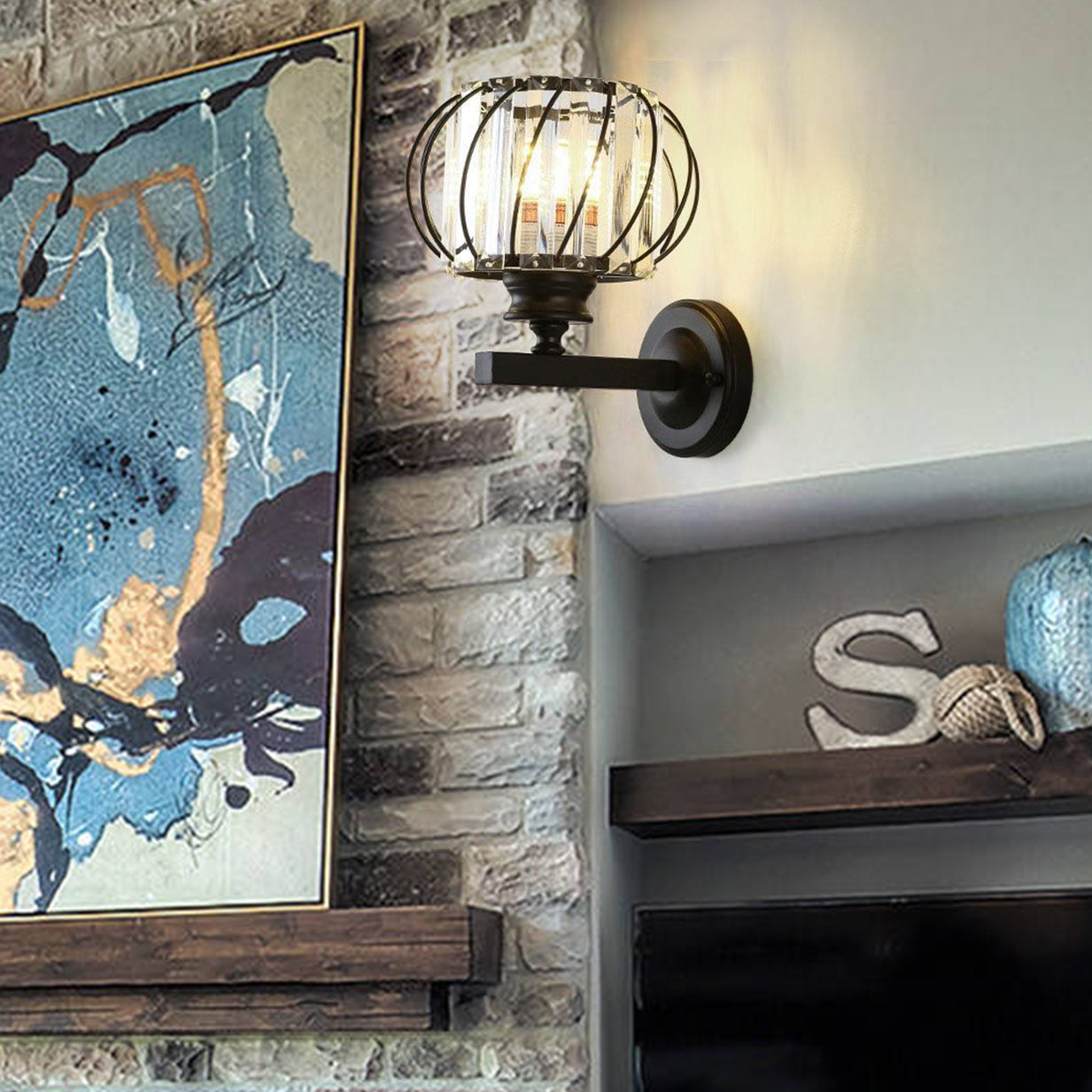 Vintage Modern Luxury Wall Sconce for Bedroom - Cueteks