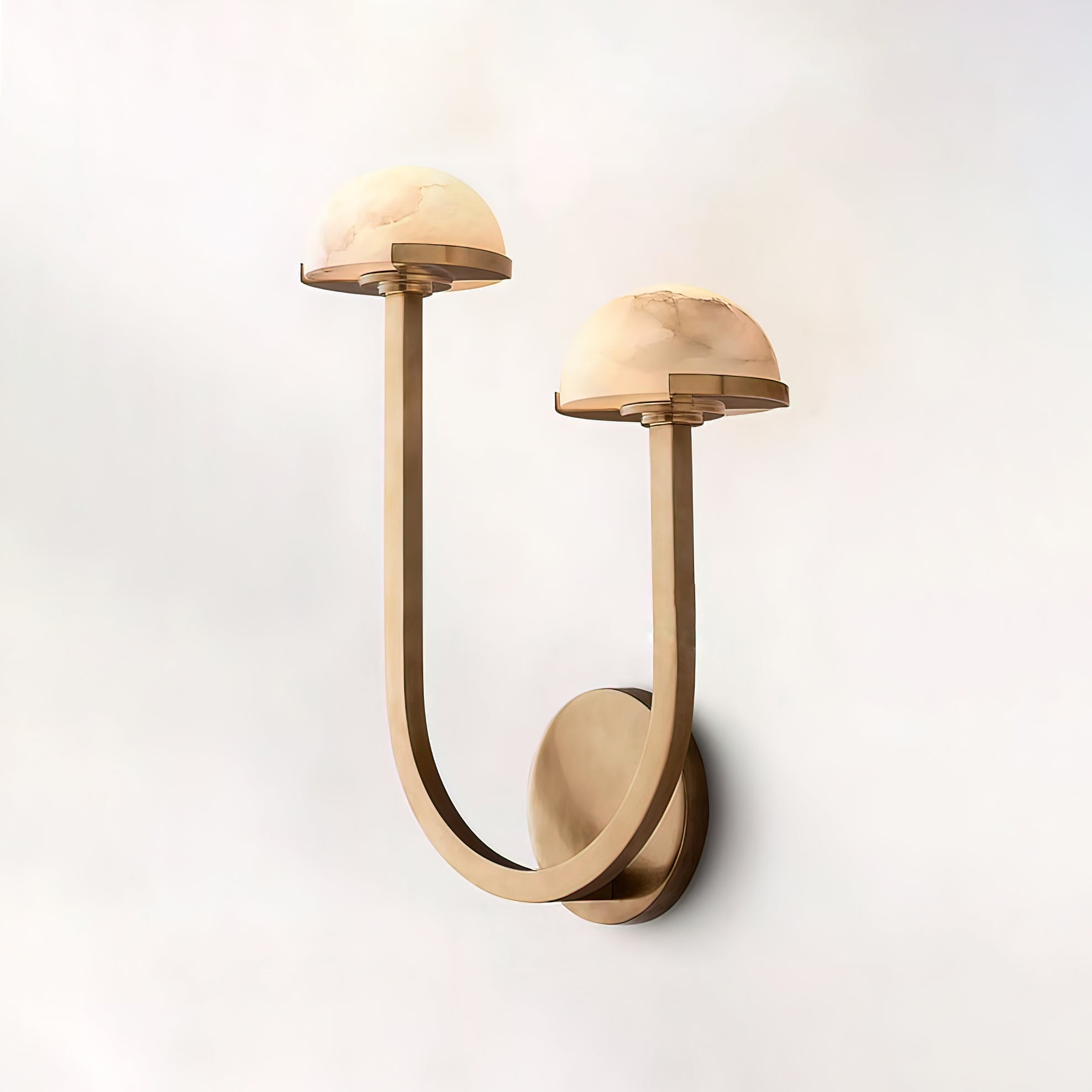 Mushroom Alabaster Wall Lamp - Cueteks