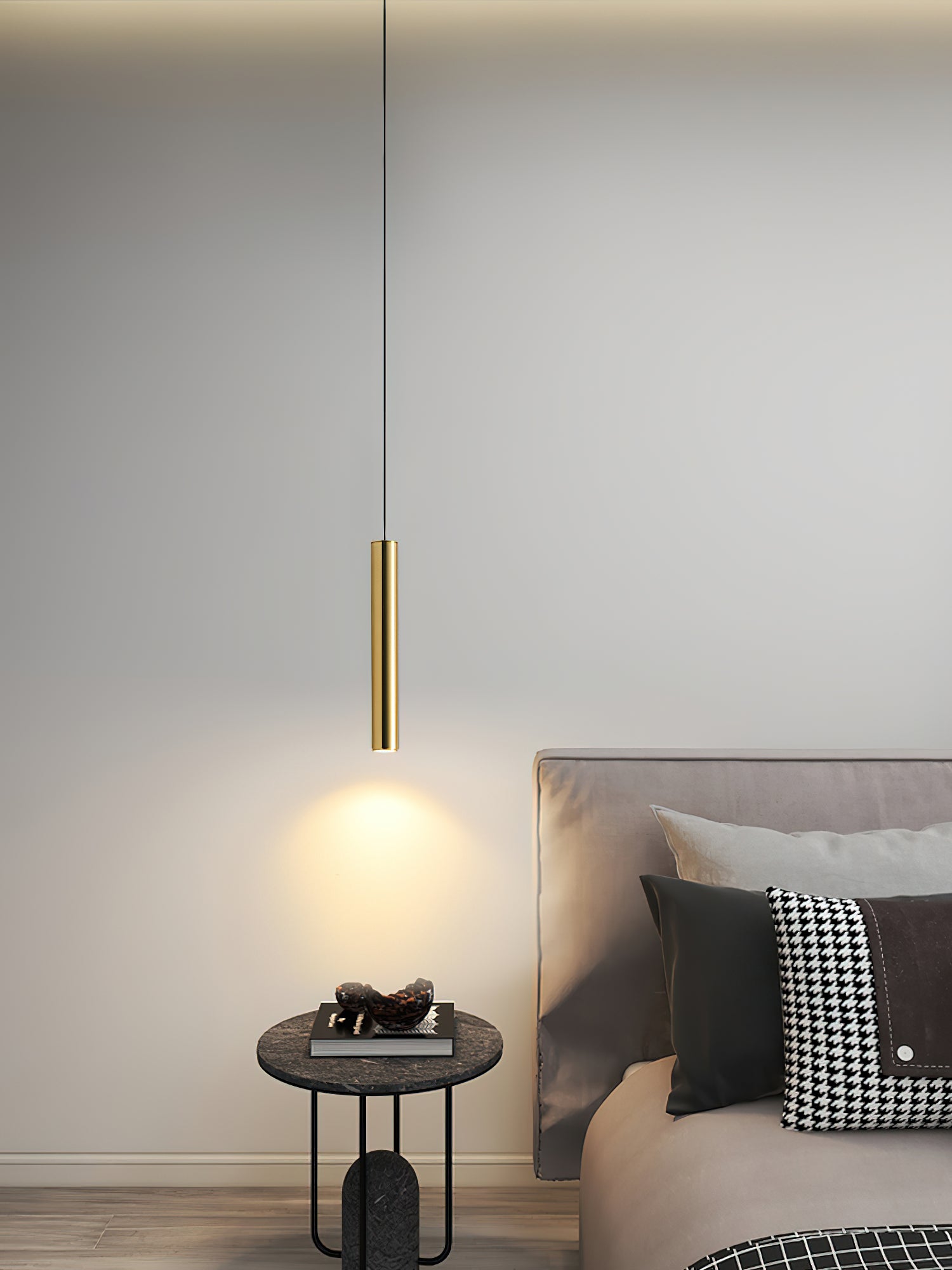 Streamline Cylinder Pendant Lamp - Cueteks