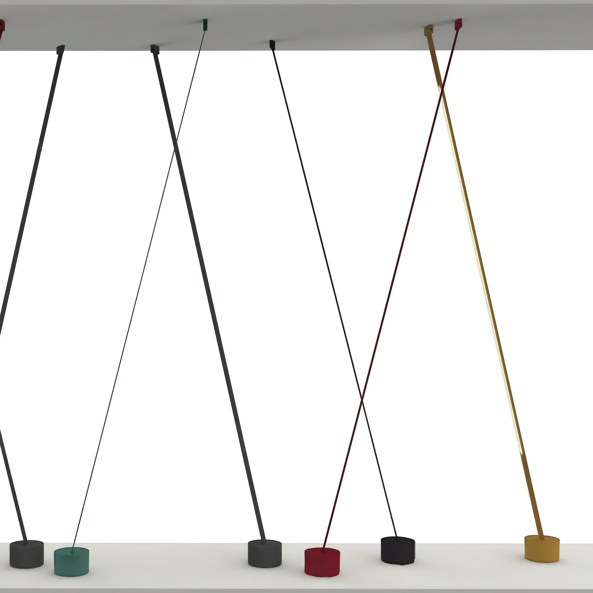 Elastica Arbitrary Floor Lamp - Cueteks