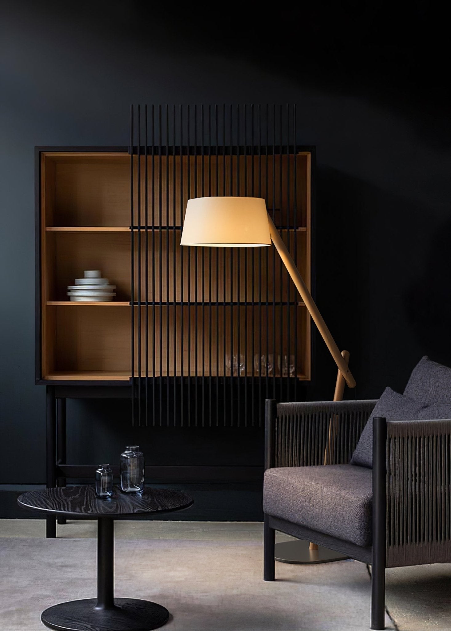 Lean Pivot Floor Lamp - Cueteks