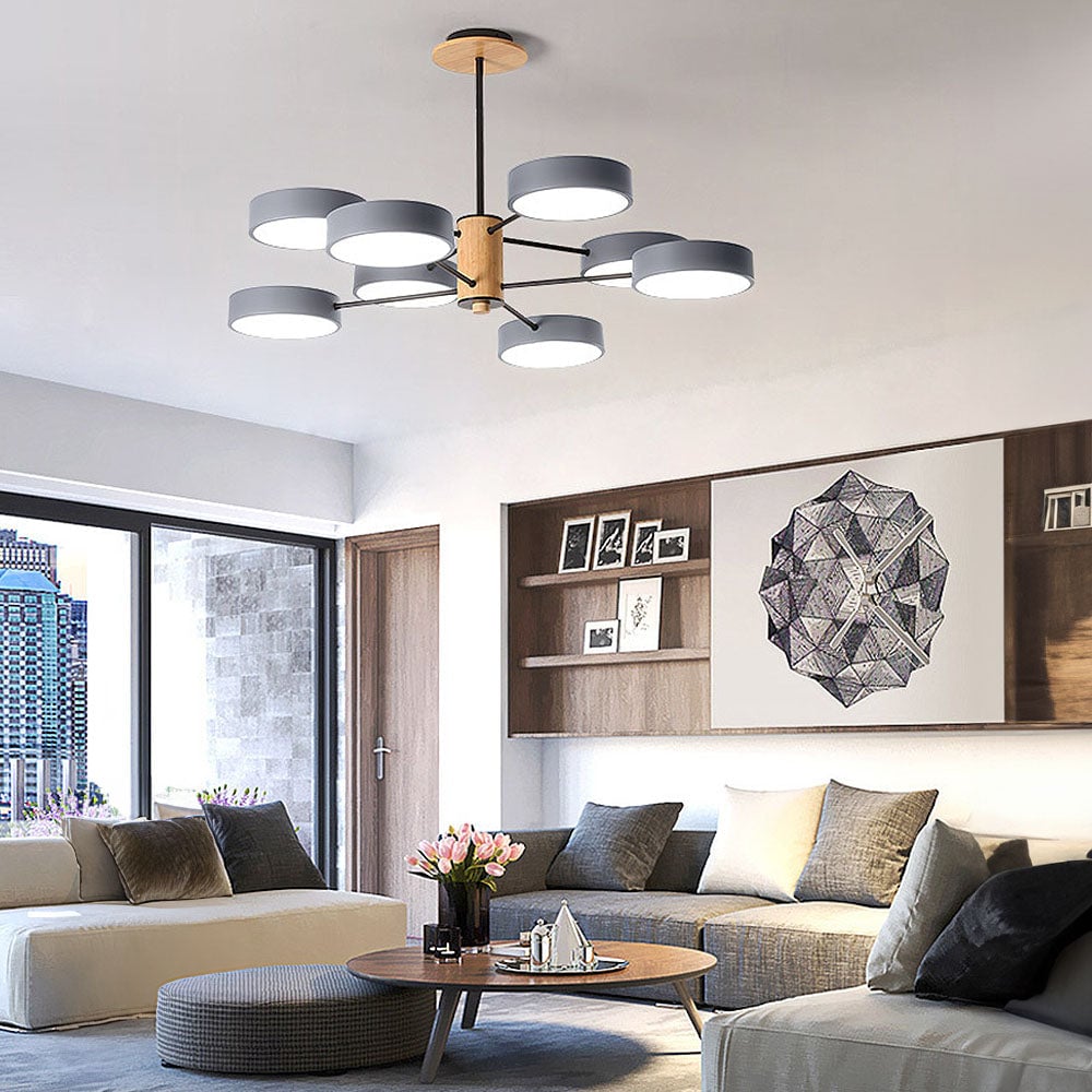 Modern Simple LED Branched Pendant Light - Cueteks