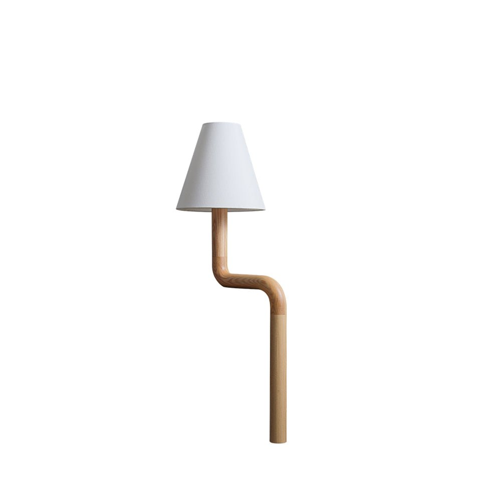 Bend Wood Table Lamp - Cueteks