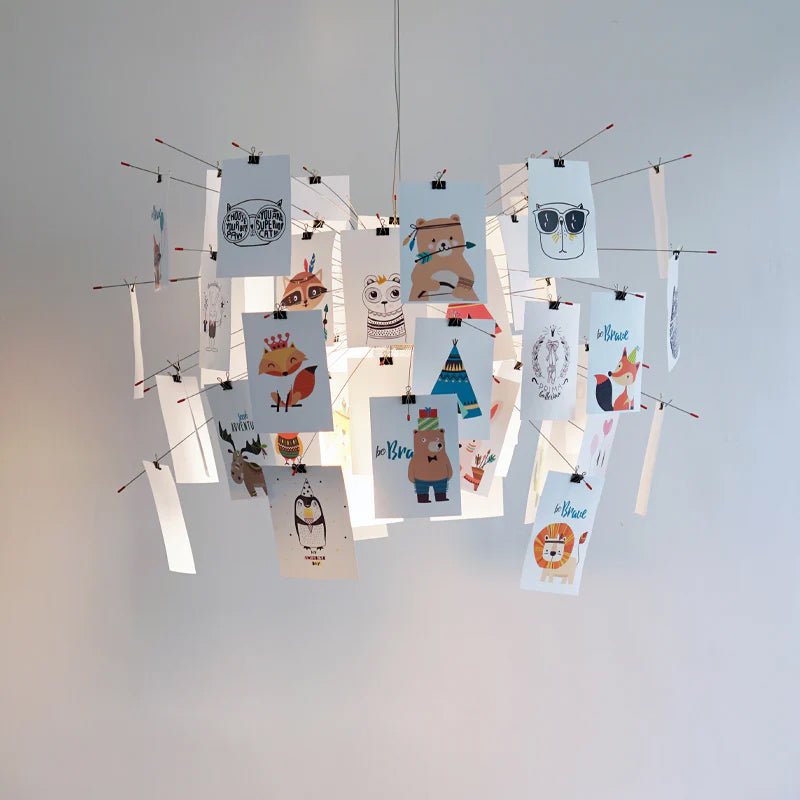 Paper Chandelier - Cueteks