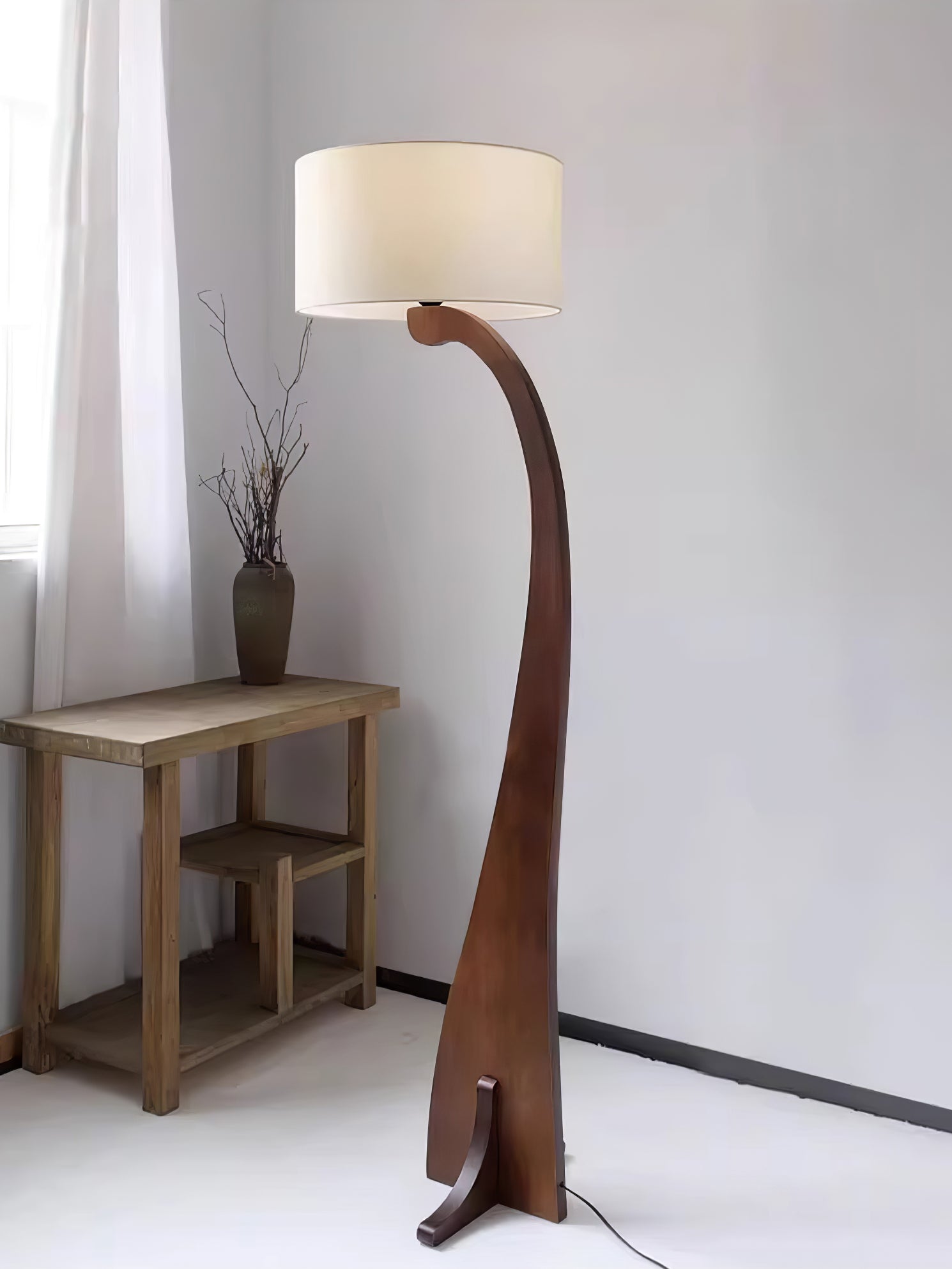 Bow Curve Floor Lamp - Cueteks