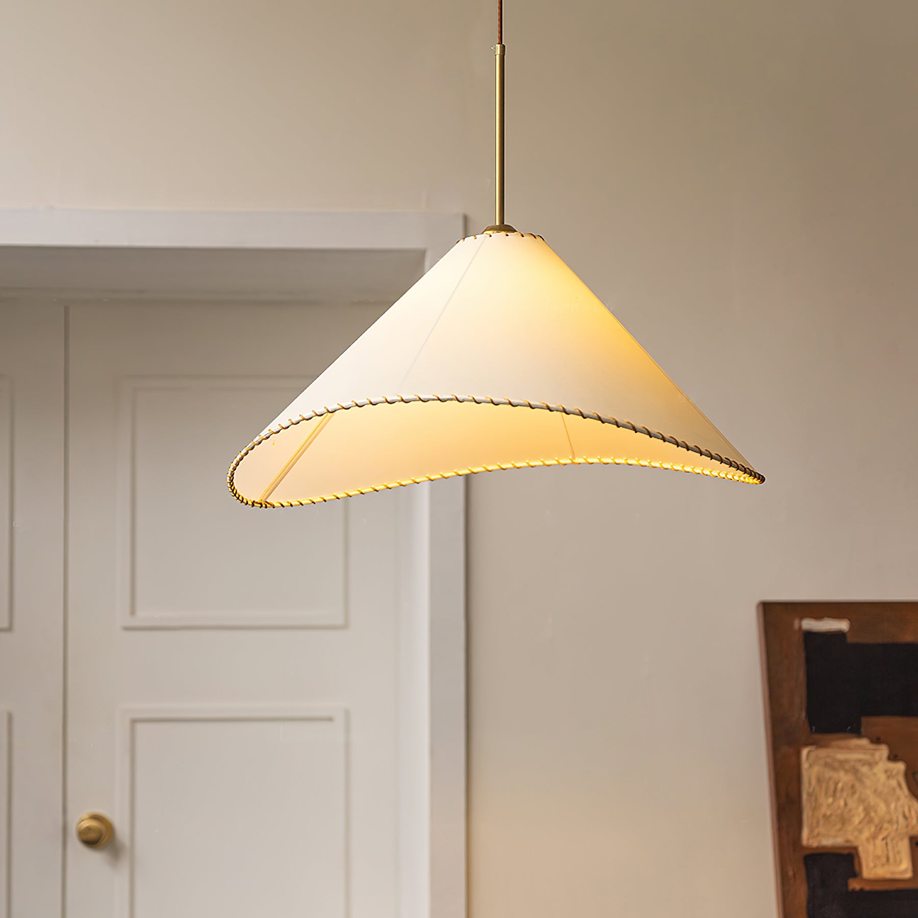 Twisted Shade Pendant Lamp - Cueteks