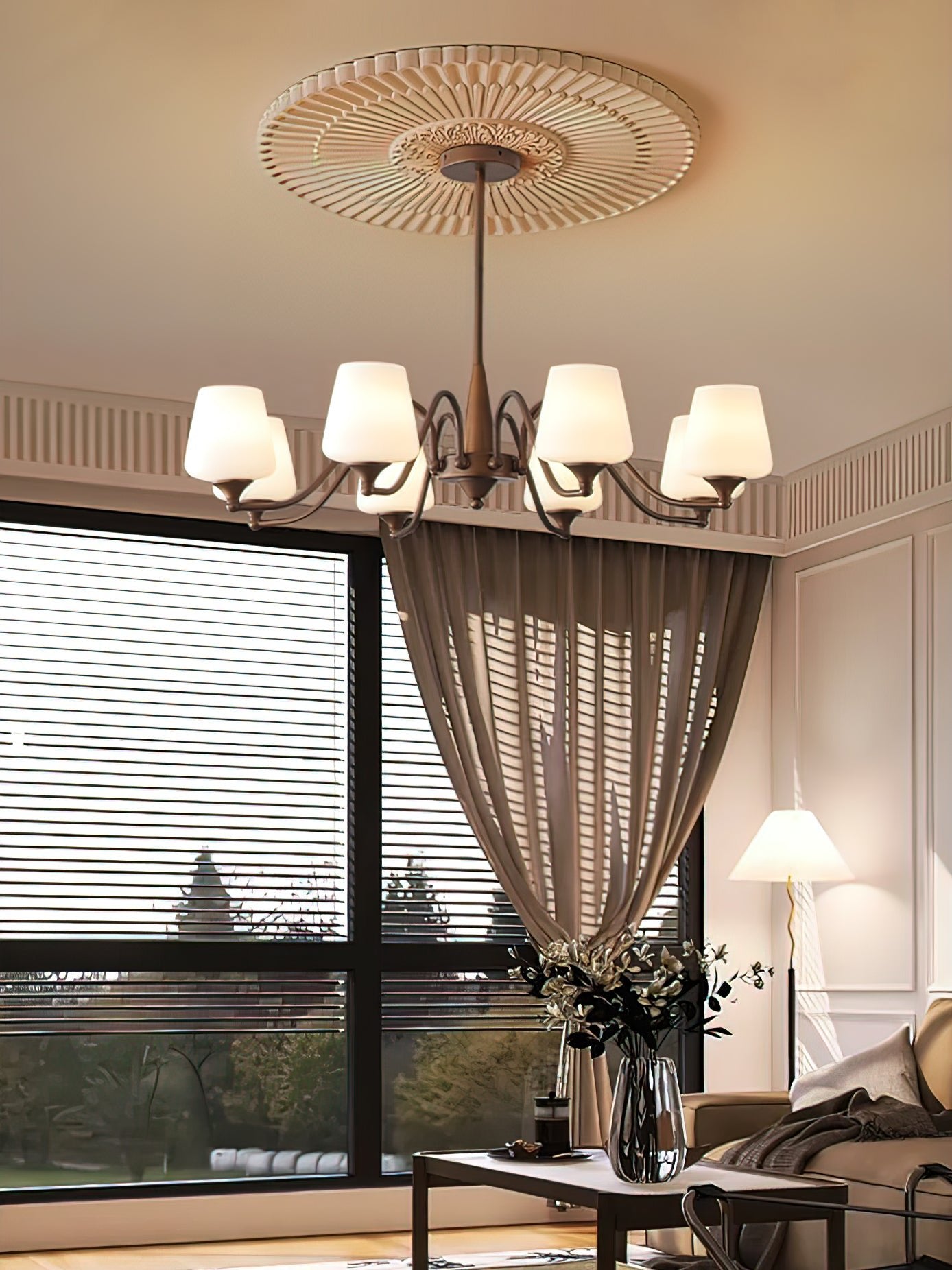 Ridge Chandelier - Cueteks