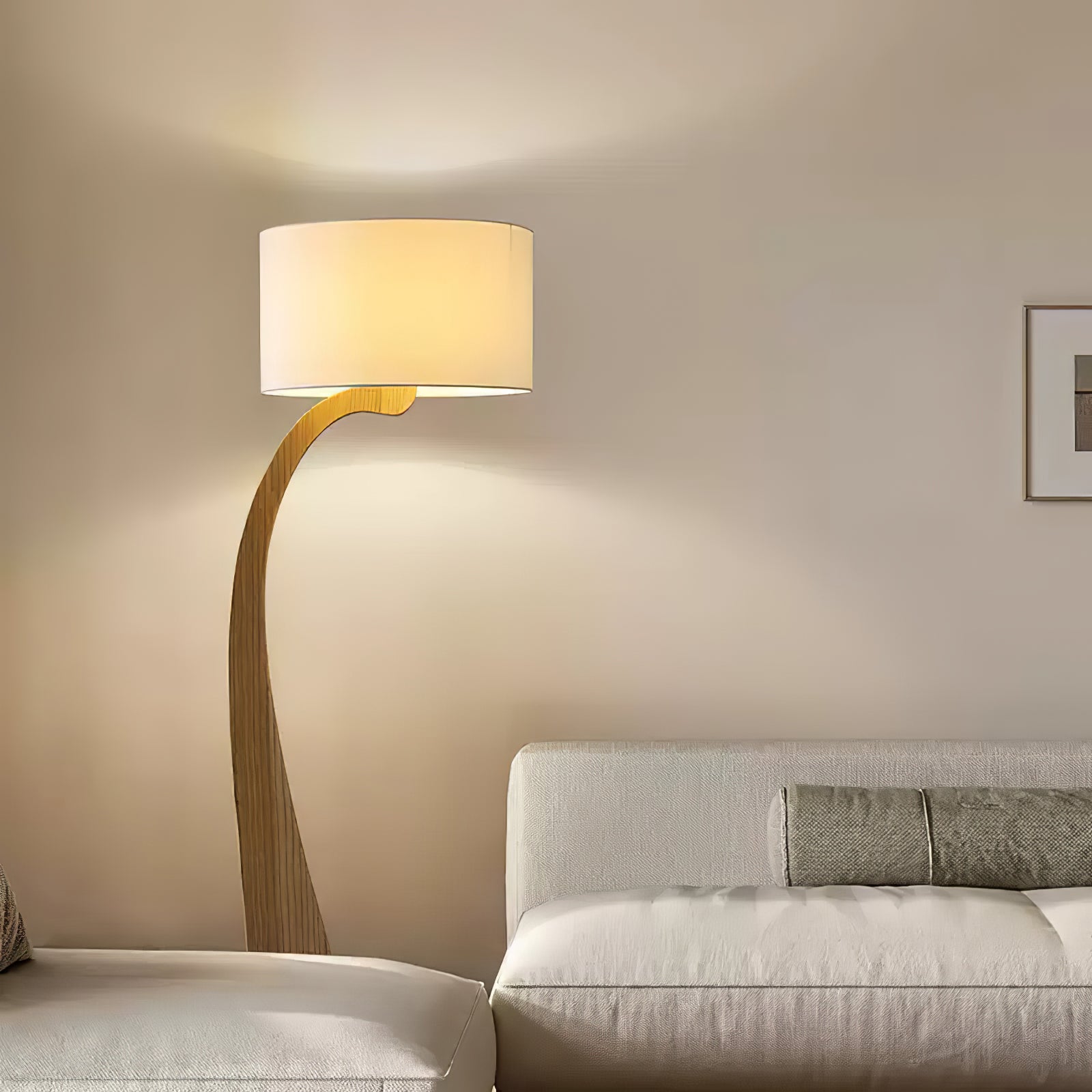 Bow Curve Floor Lamp - Cueteks