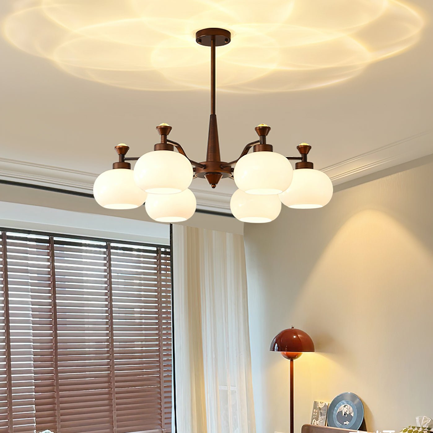Globe Spotlight Chandelier - Cueteks