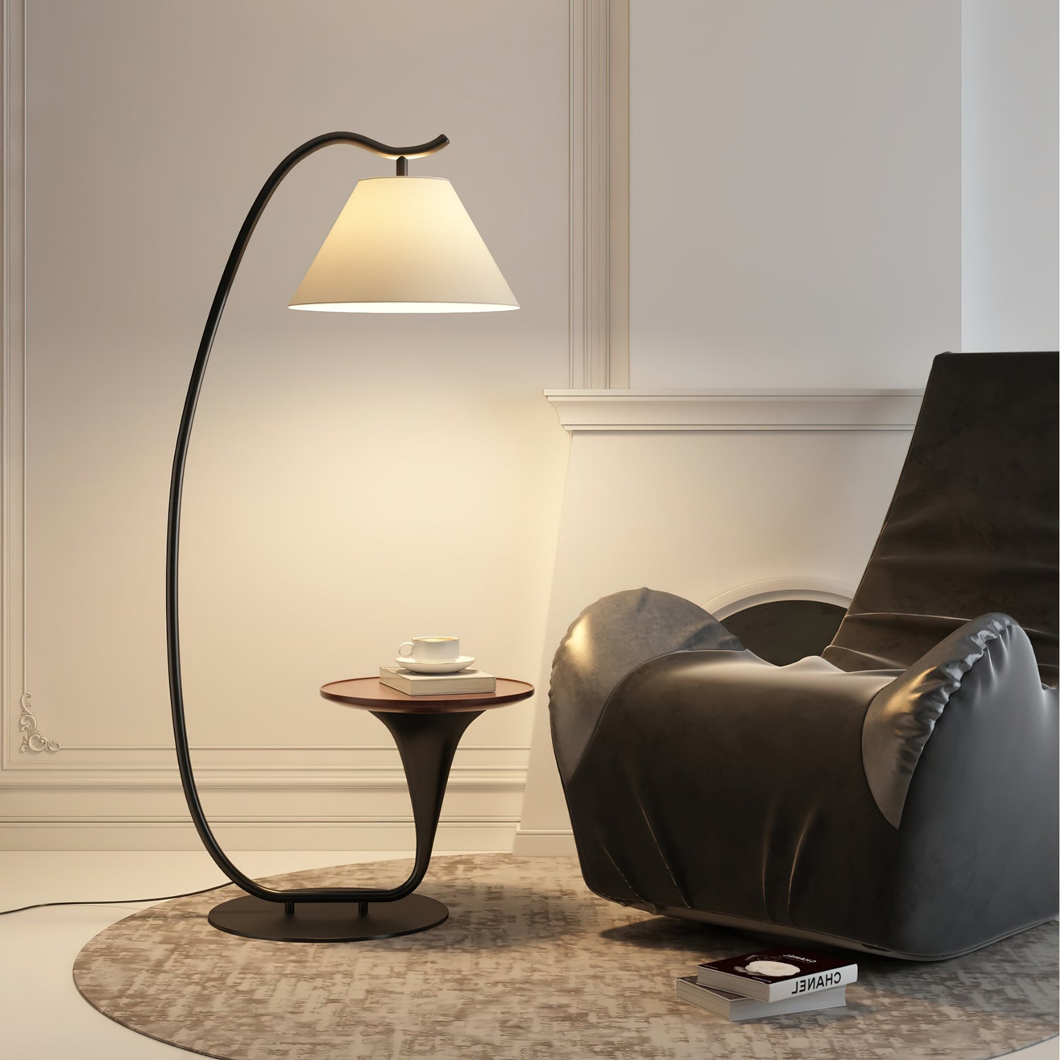 Curvature Floor Lamp - Cueteks
