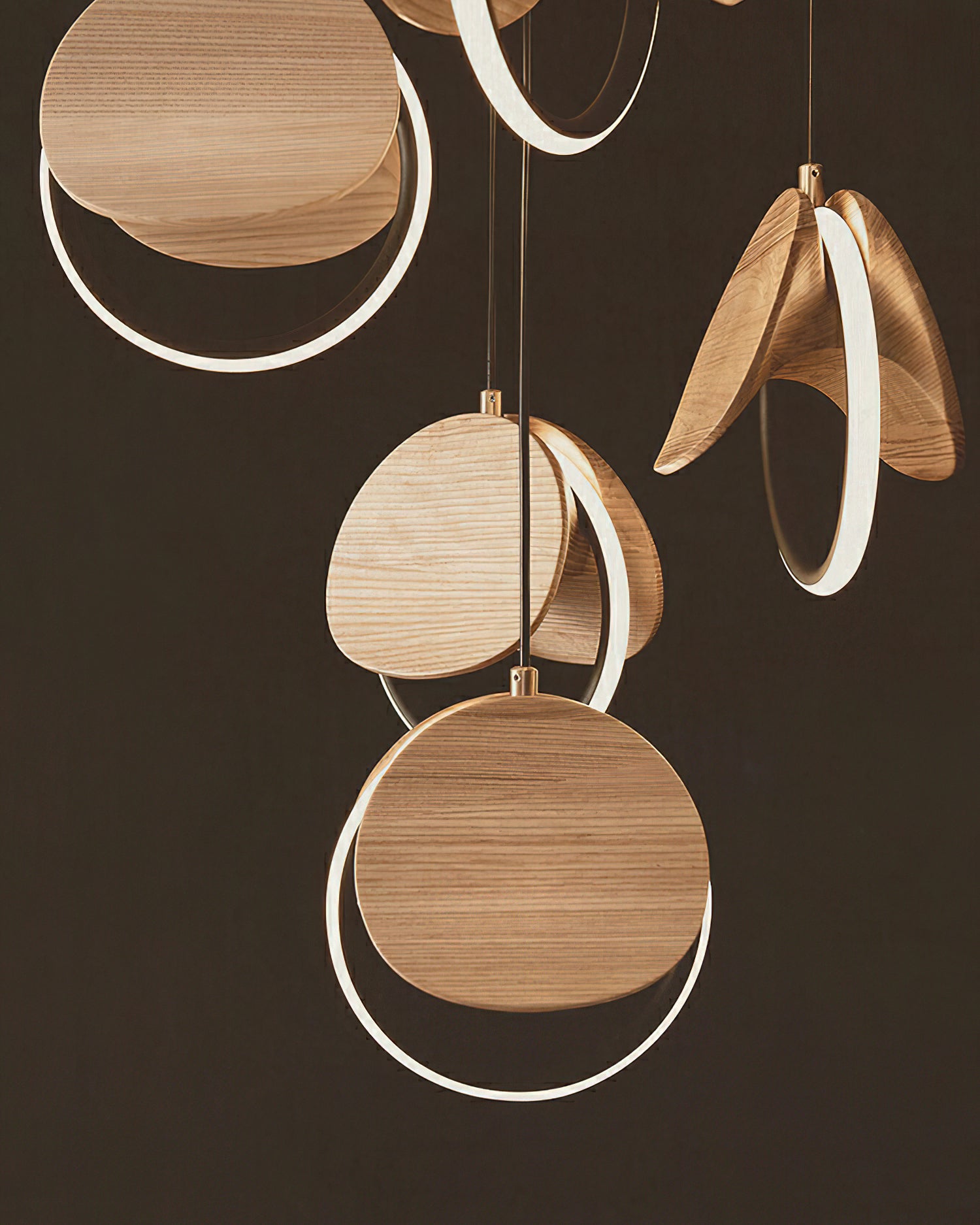 Elliot Rings Chandelier - Cueteks