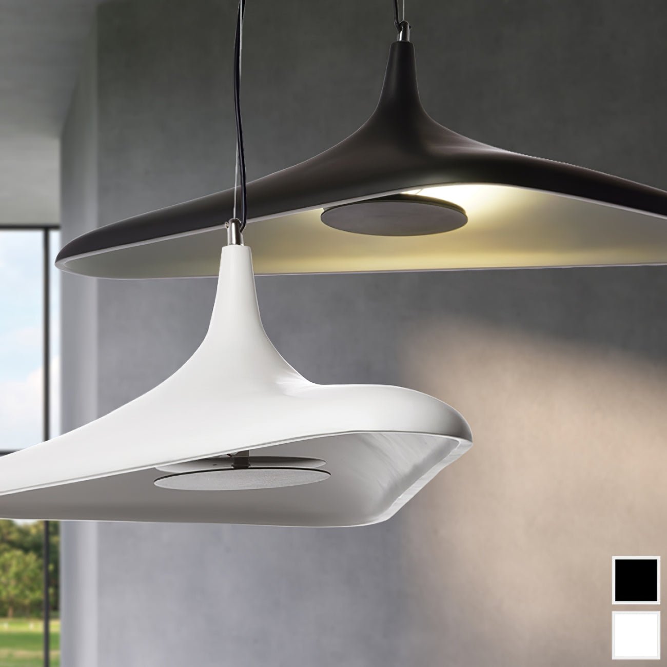 Soleil Noir Pendant Lamp - Cueteks