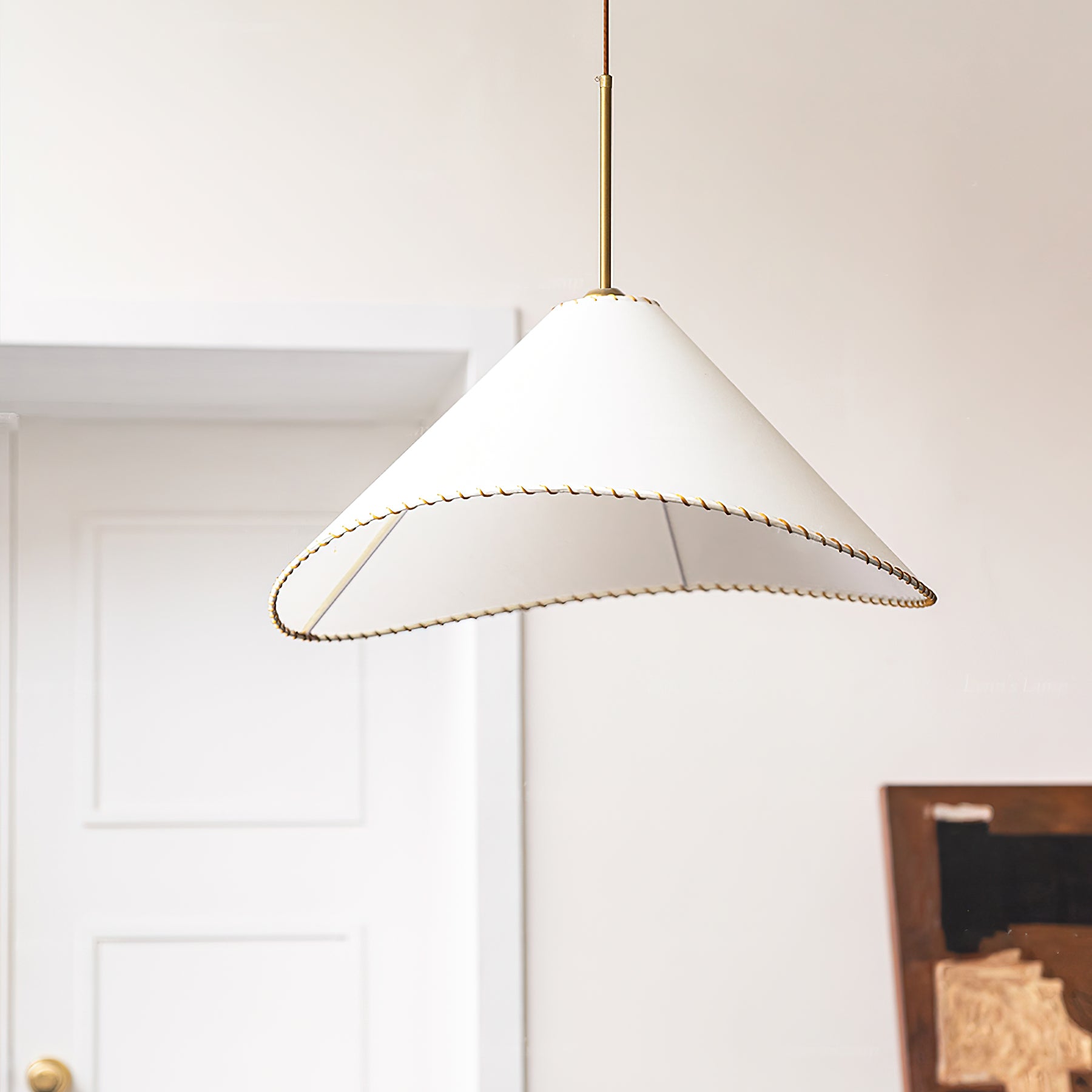 Twisted Shade Pendant Lamp - Cueteks
