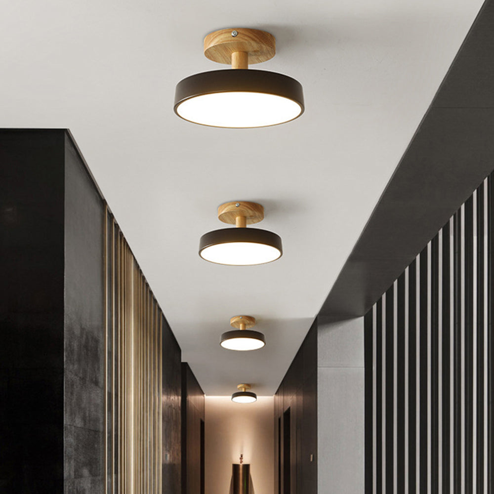 Colorful Round Flush Mount Ceiling Light - Cueteks