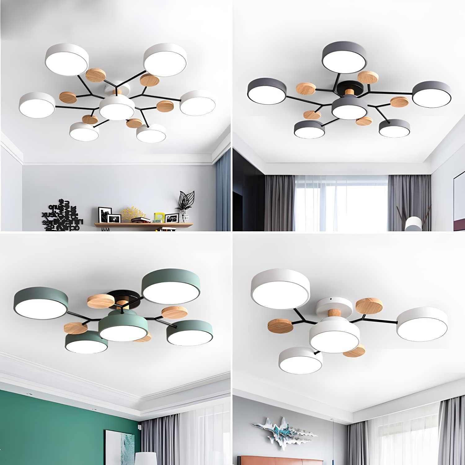 Creative Multi-Heads LED Chandelier - Cueteks