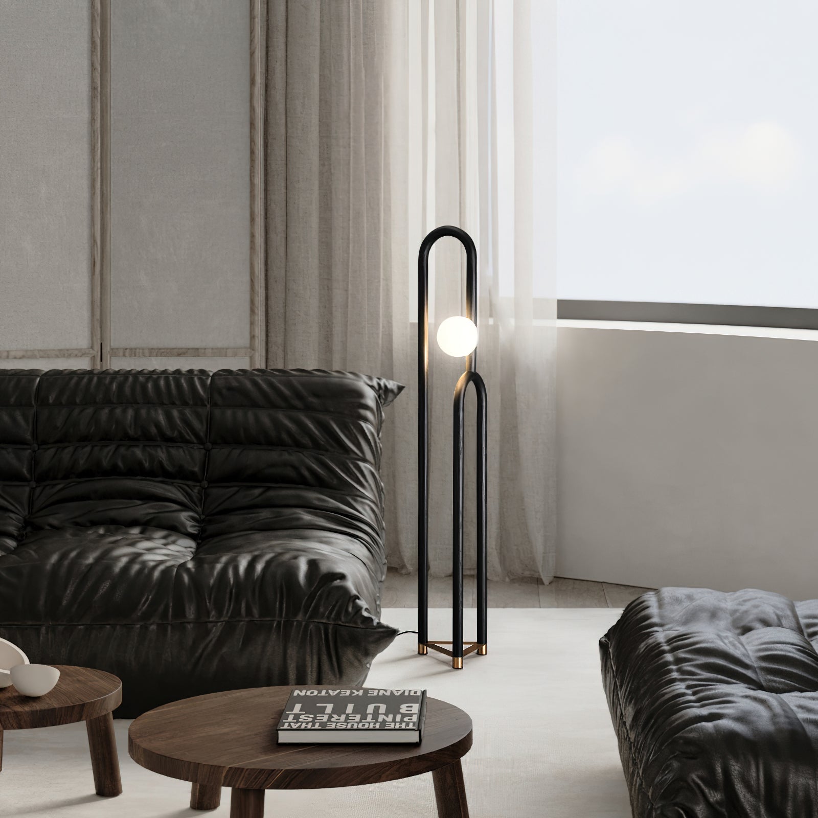 Arc N Floor Lamp - Cueteks