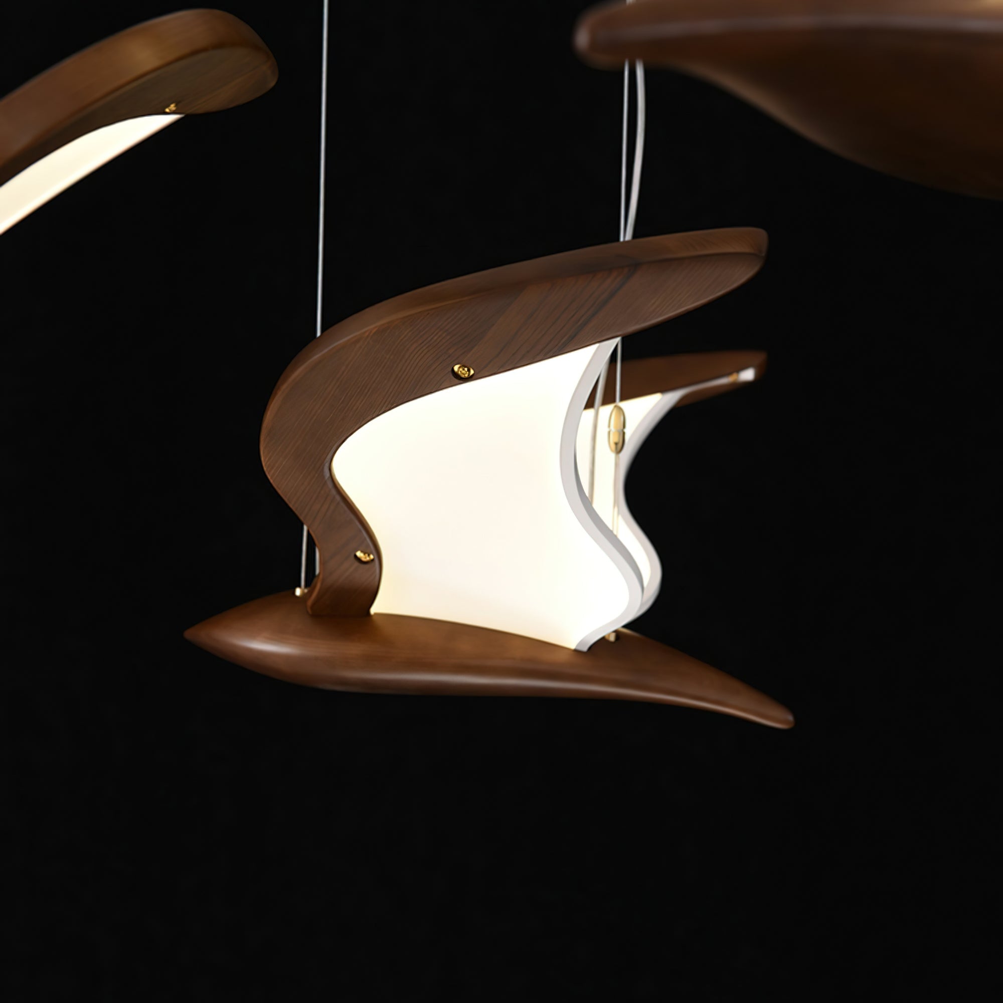 Warbler Chandelier - Cueteks