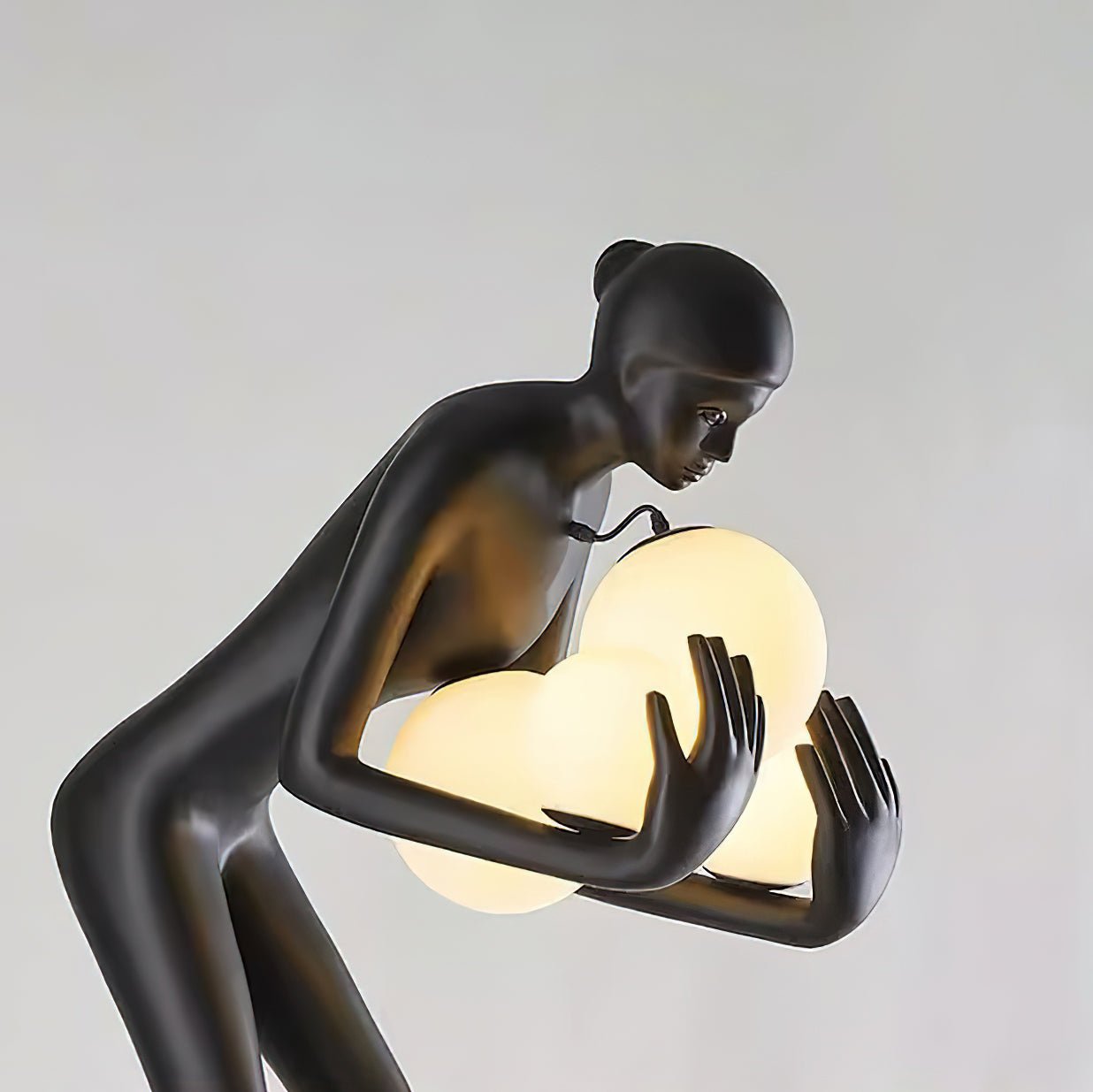 Embrace of Light Sculpture Floor Lamp - Cueteks