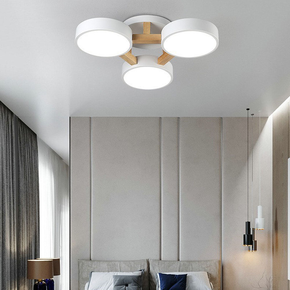 Contemporary Acrylic Multi-Heads Ceiling Light - Cueteks