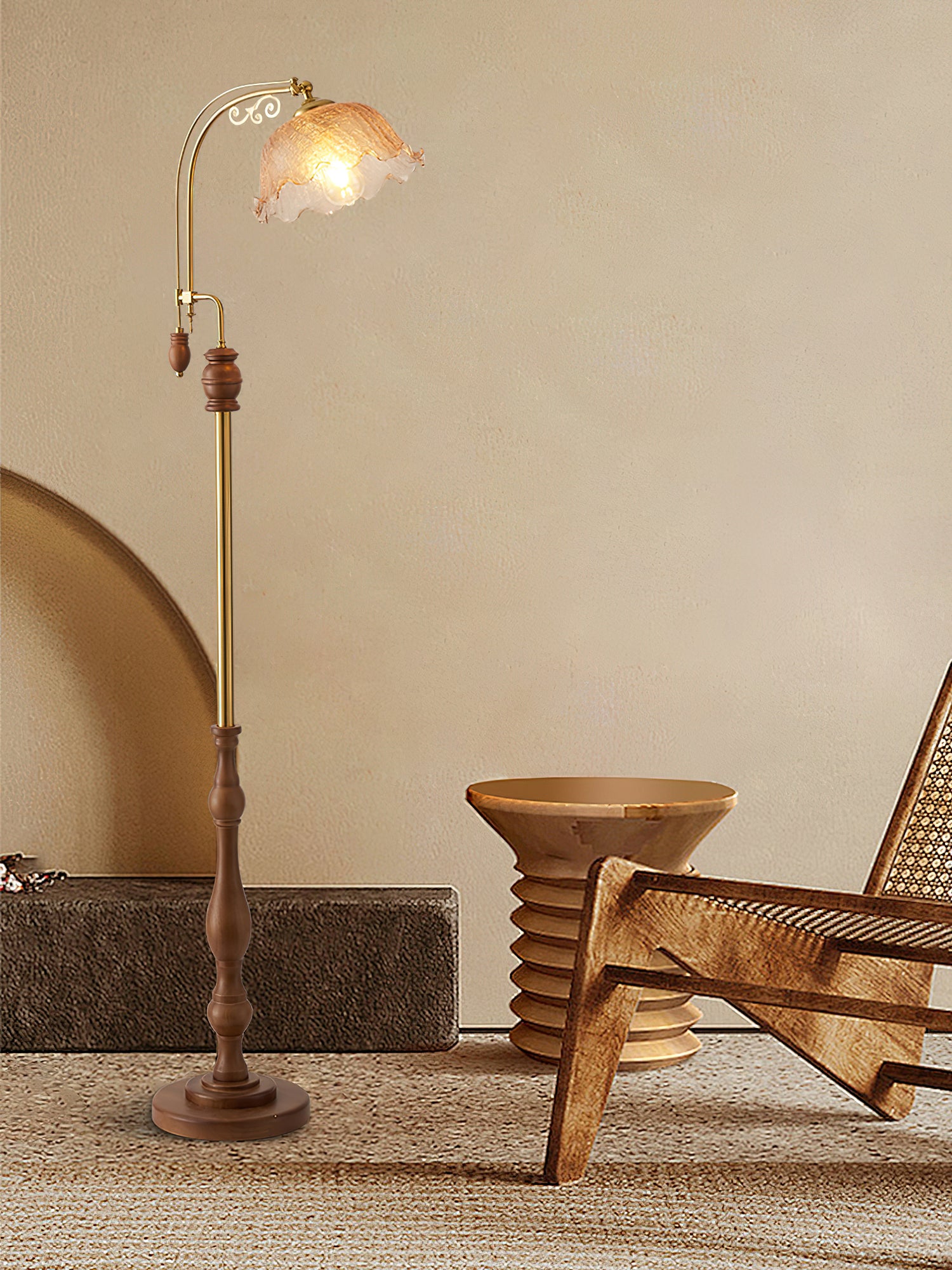 Arch Curves Floor Lamp - Cueteks