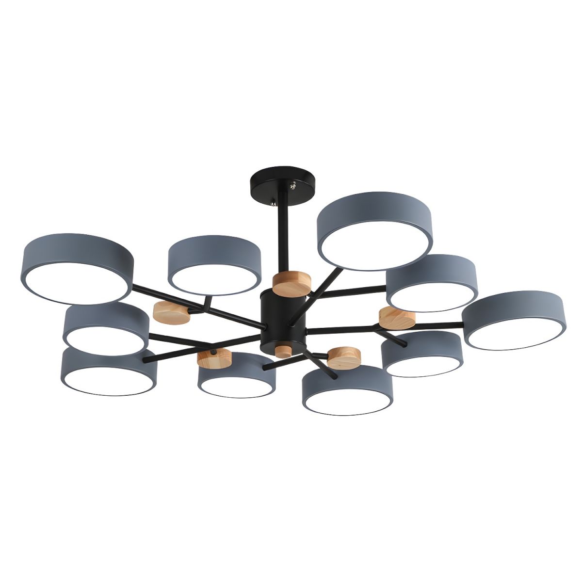 Contemporary Acrylic LED Hanging Pendant Light - Cueteks