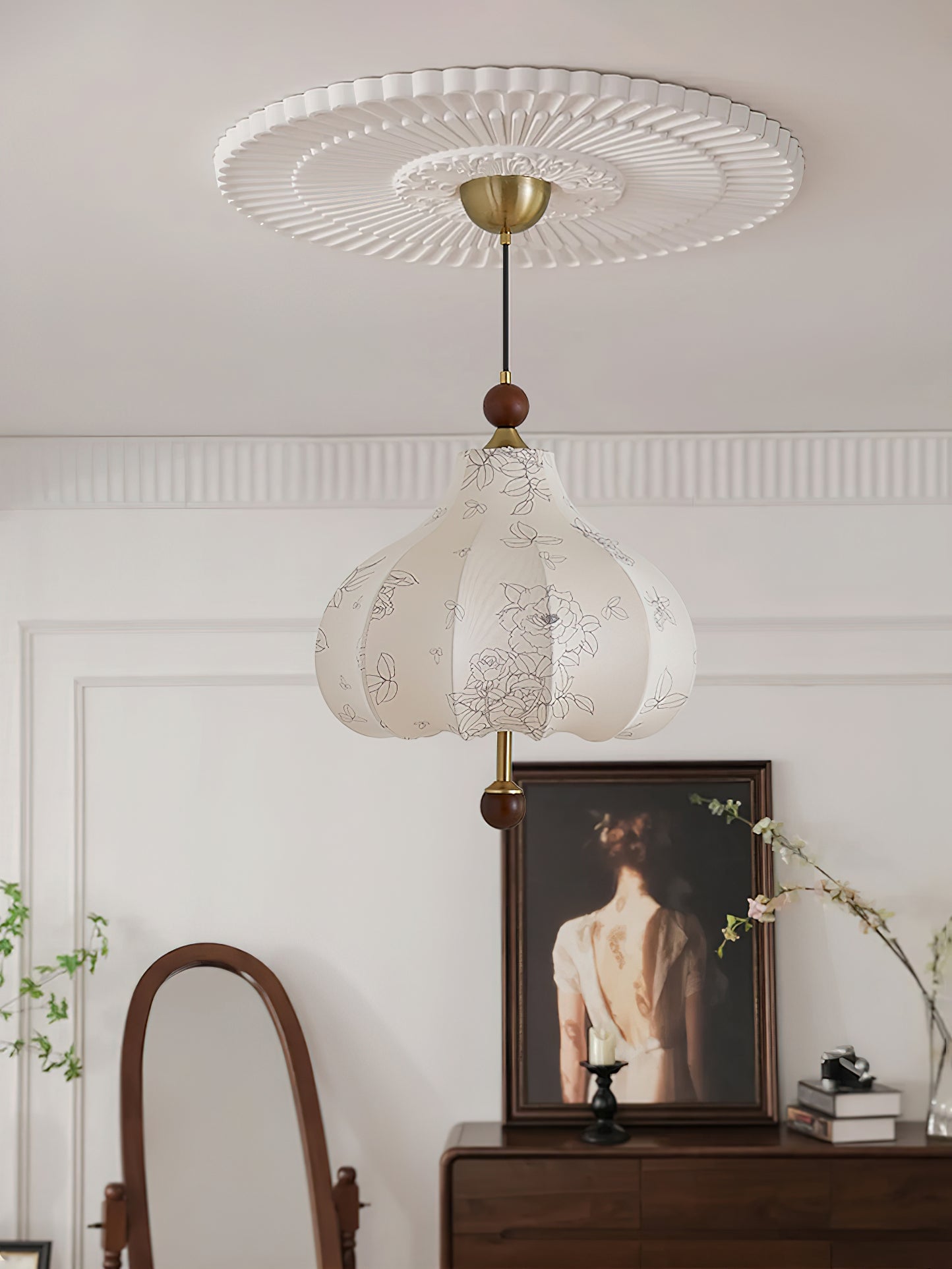 Chestnut Bloom Pendant Lamp - Cueteks