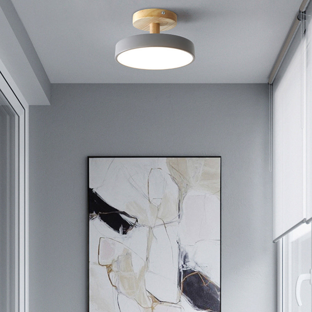Colorful Round Flush Mount Ceiling Light - Cueteks