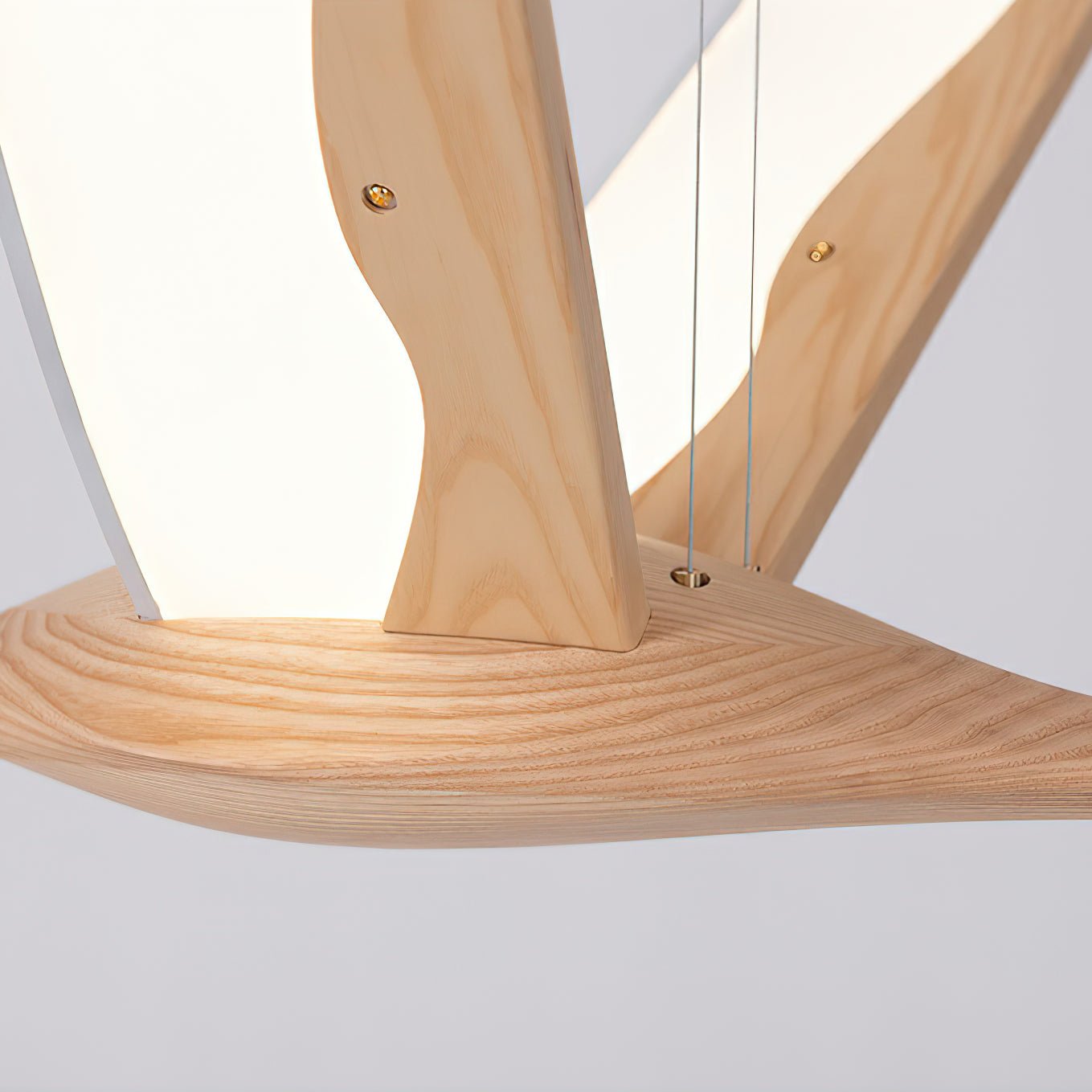 Solitude Crane Pendant Lamp - Cueteks