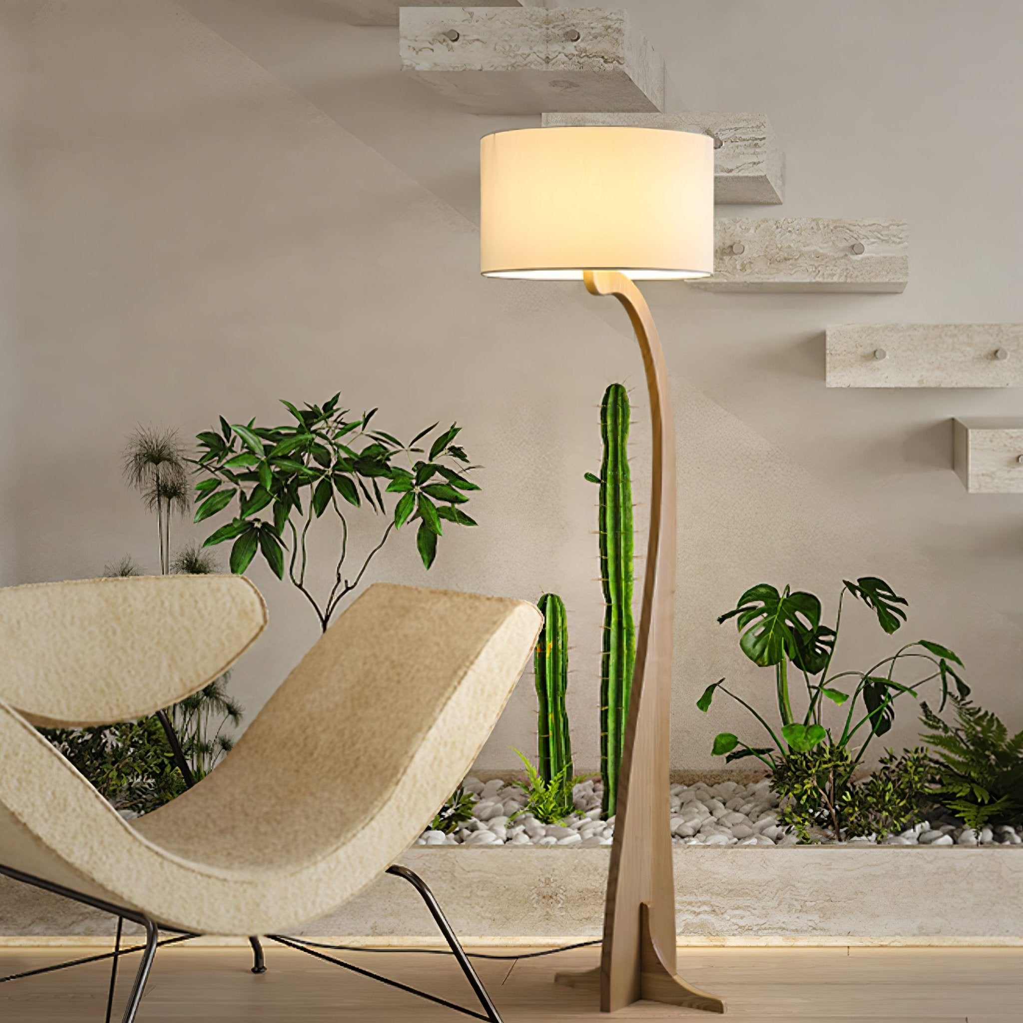 Bow Curve Floor Lamp - Cueteks