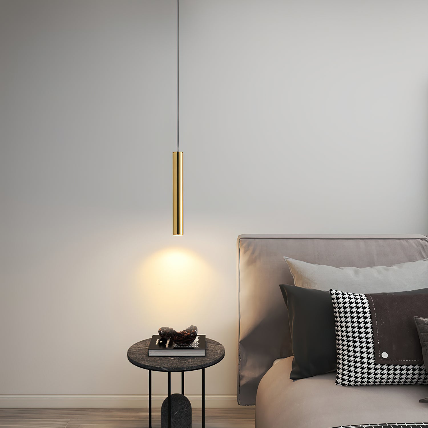 Streamline Cylinder Pendant Lamp - Cueteks