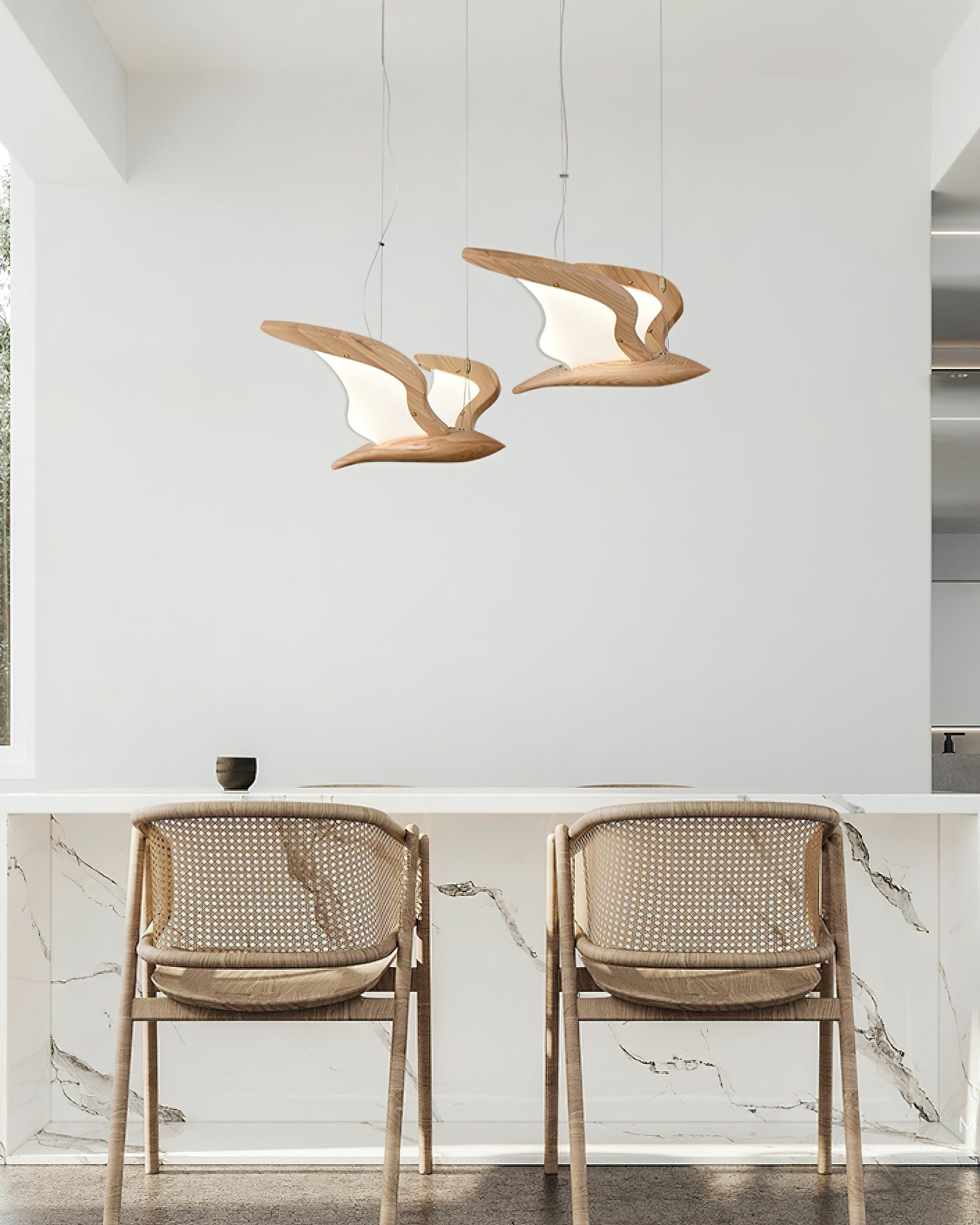 Warbler Chandelier - Cueteks