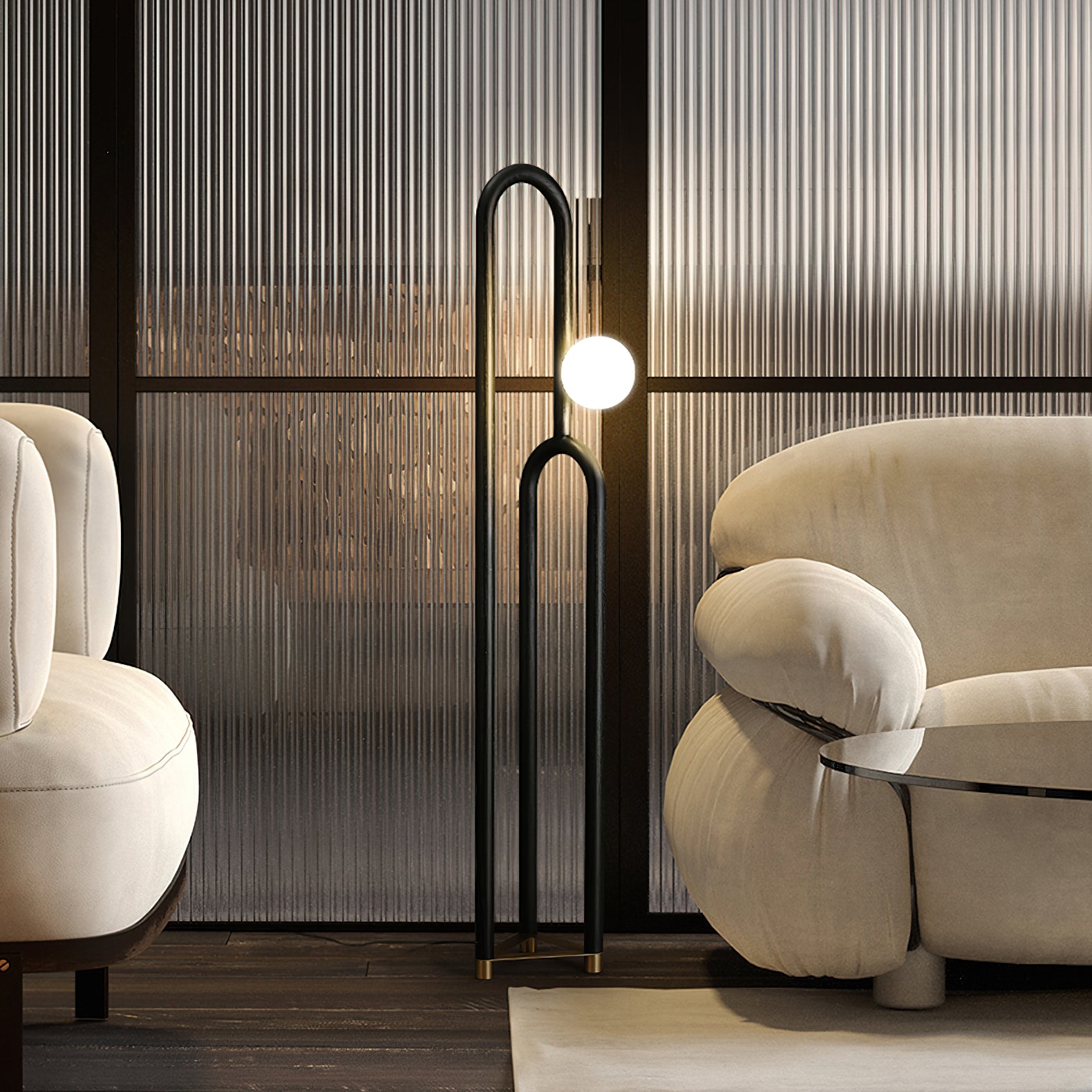 Arc N Floor Lamp - Cueteks