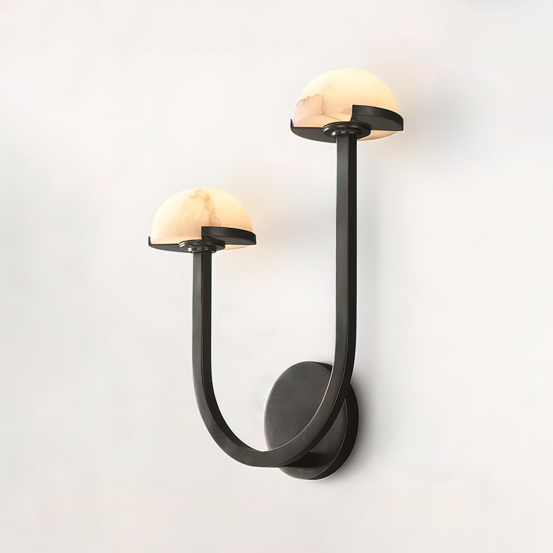 Mushroom Alabaster Wall Lamp - Cueteks