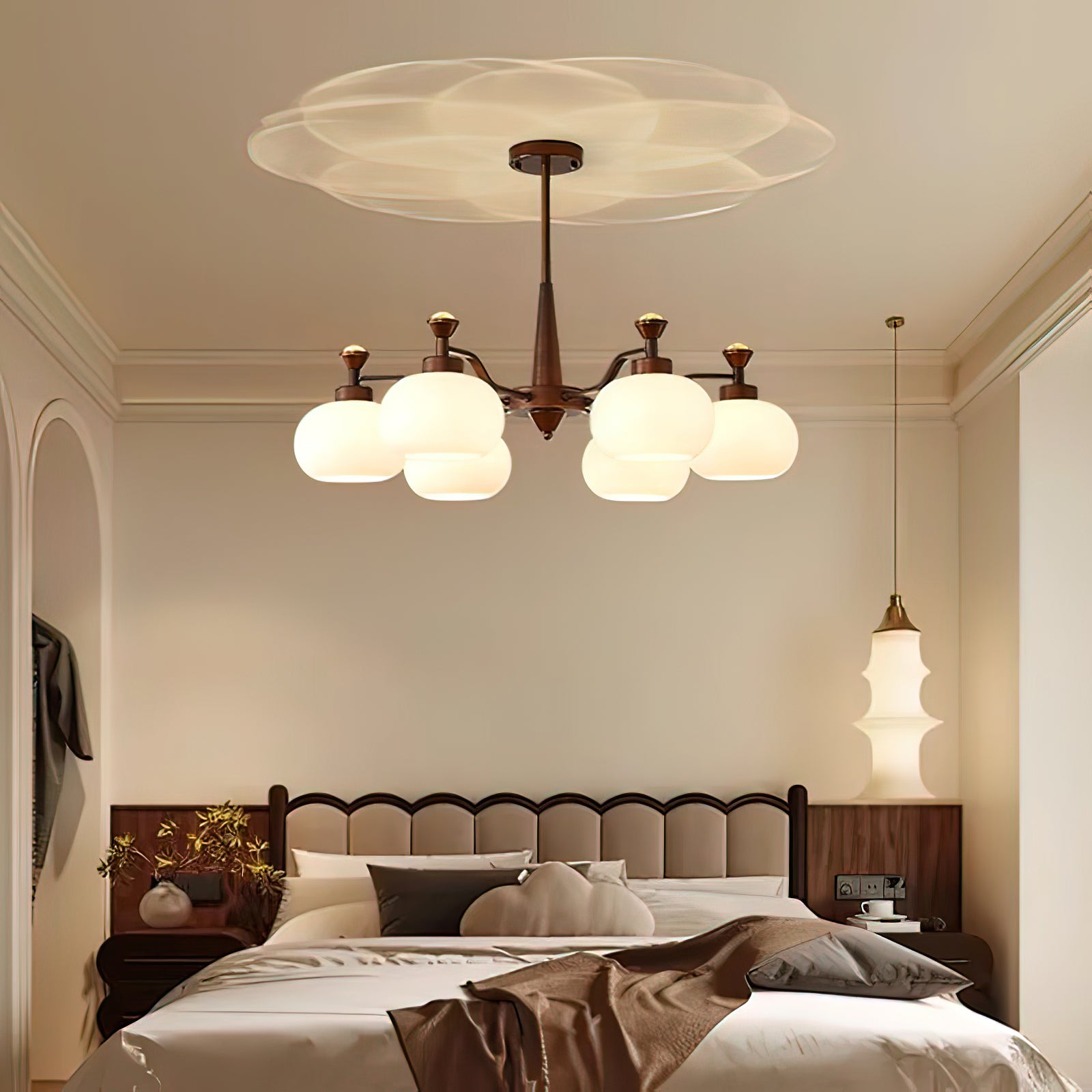 Globe Spotlight Chandelier - Cueteks