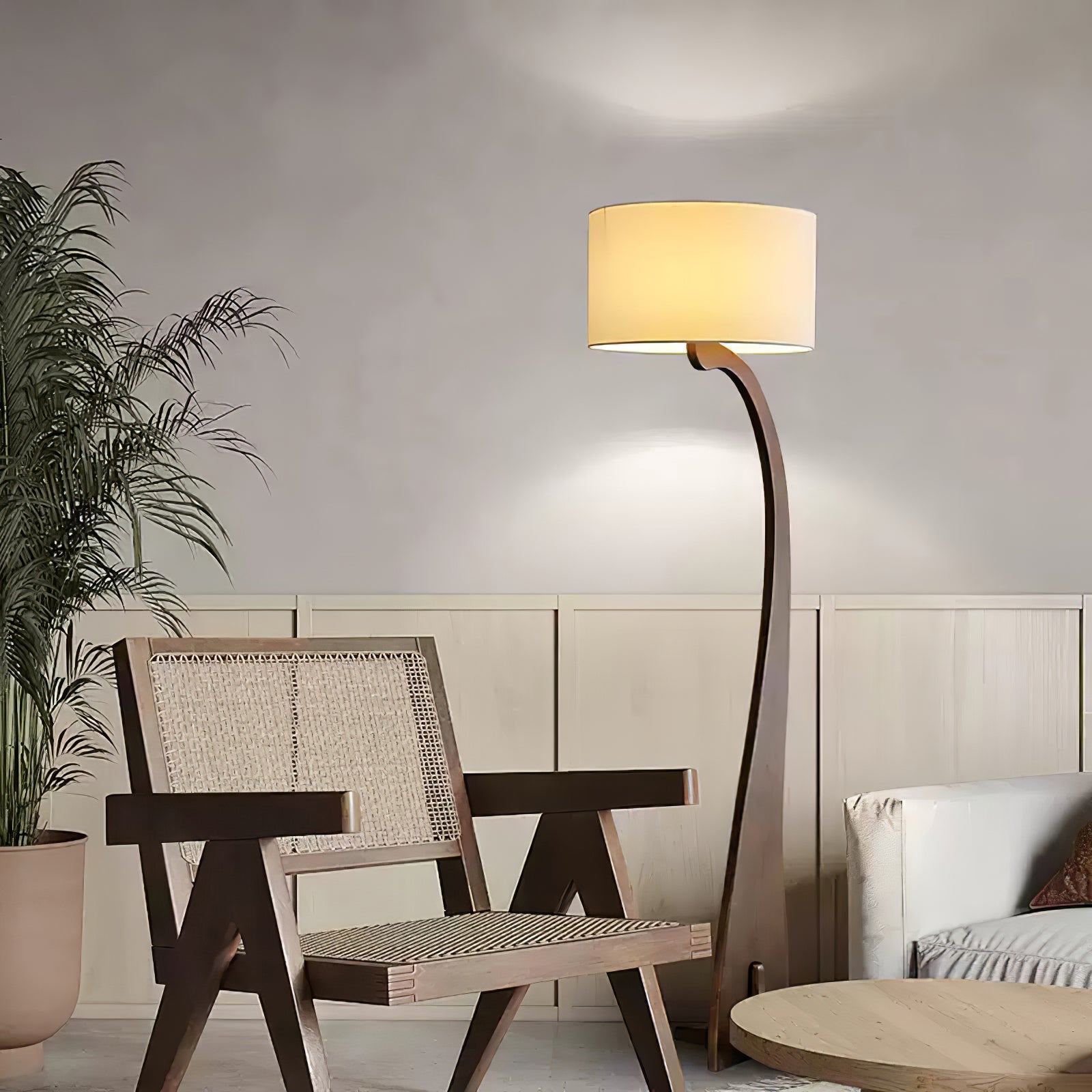 Bow Curve Floor Lamp - Cueteks