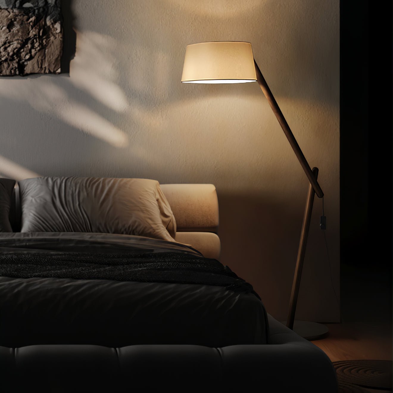Lean Pivot Floor Lamp - Cueteks